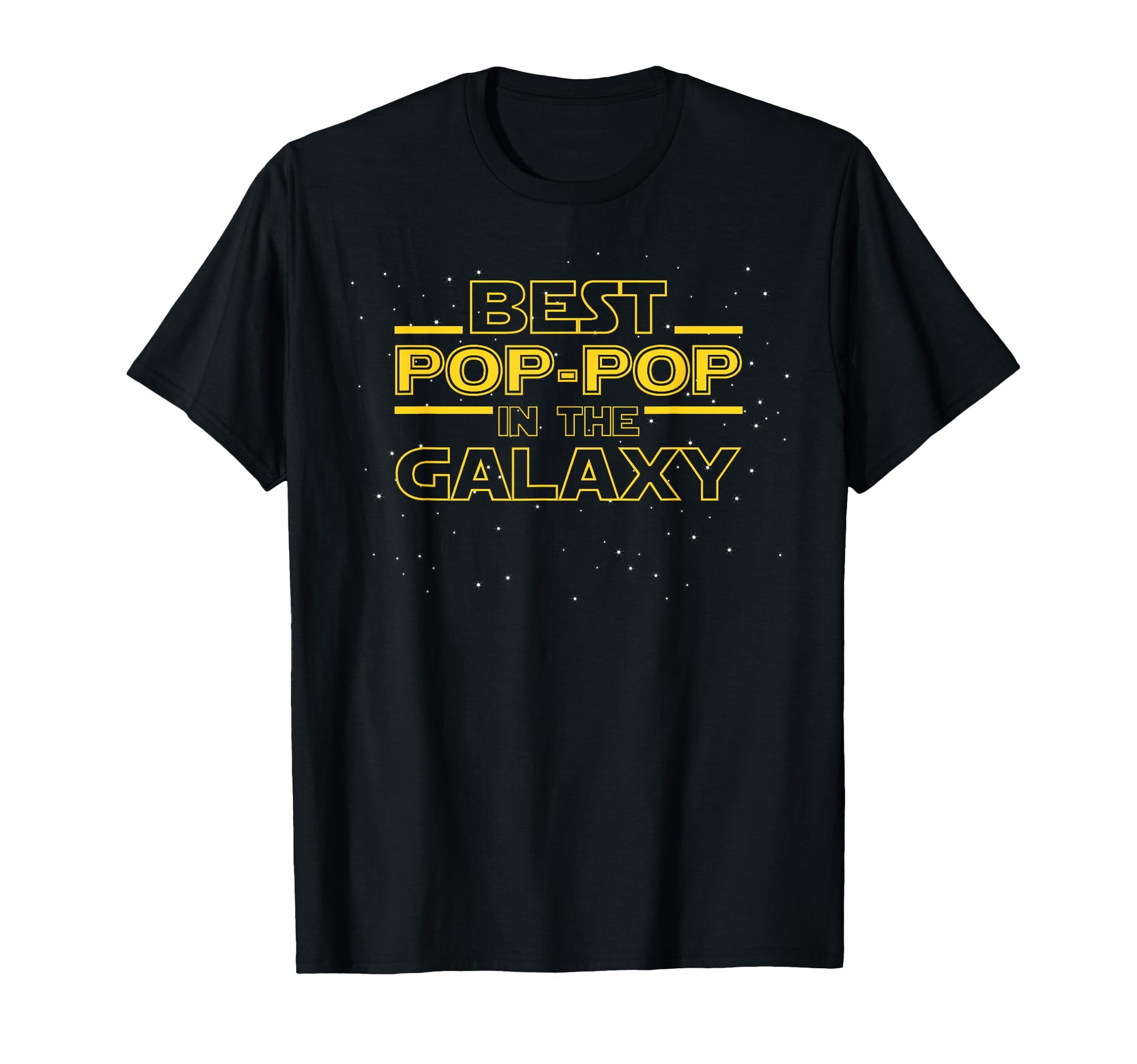 Grandpa Pop Pop Gift Best Pop Pop Galaxy T-Shirt - Minimalist Print Unisex - T-Shirt, Sweatshirt, Hoodie