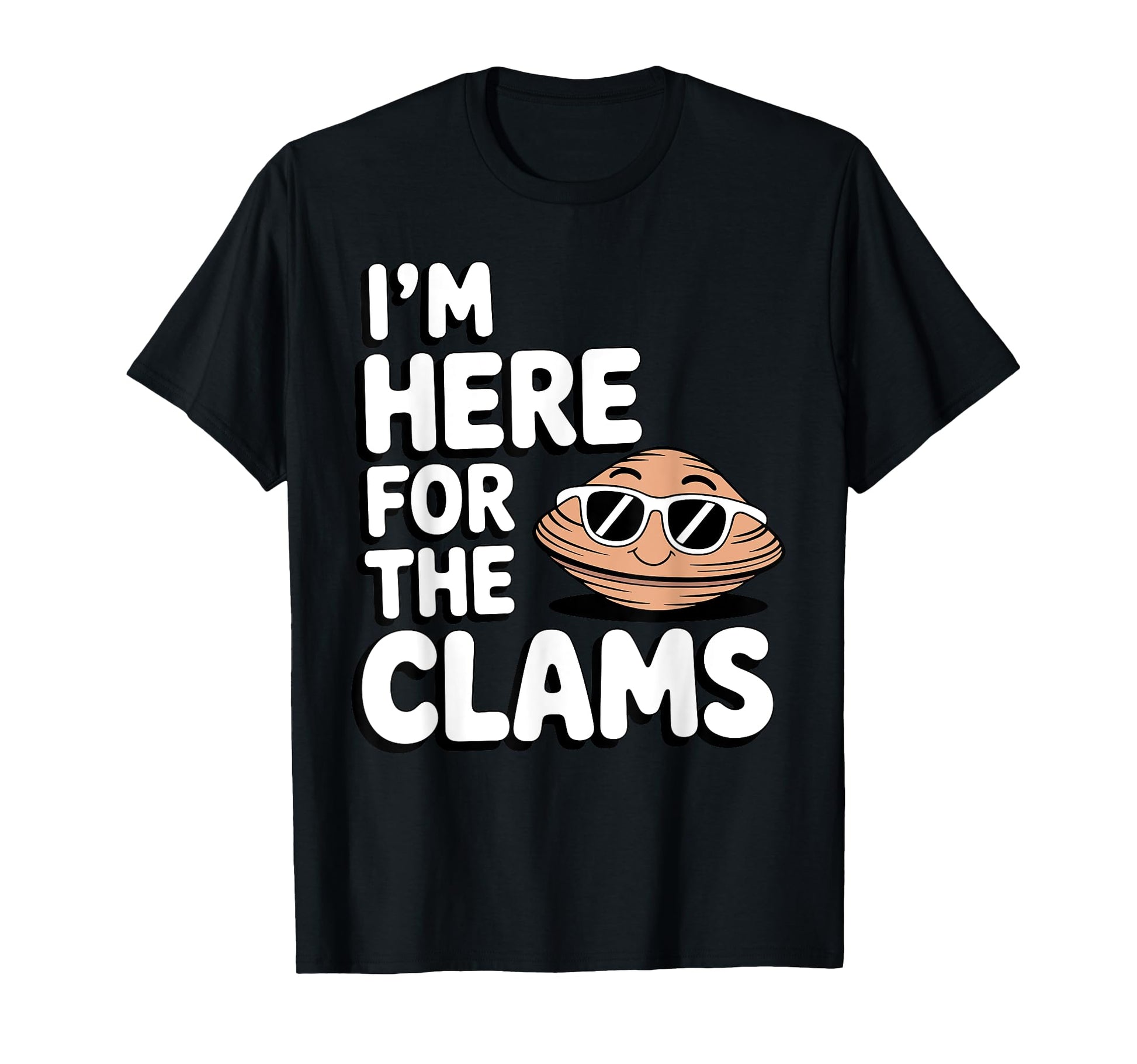 Clam Digging Costume Art Clamming T-Shirt - Minimalist Print Unisex - T-Shirt, Sweatshirt, Hoodie