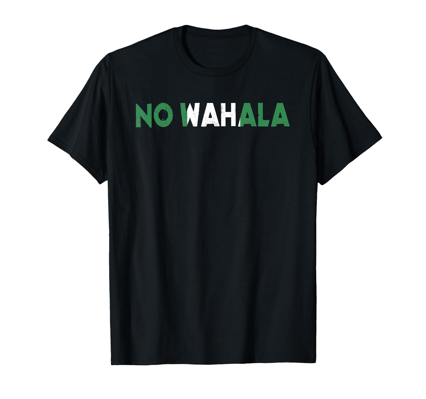 No Wahala Funny Nigeria Nigerian Word T-Shirt - Minimalist Print Men Women - T-Shirt, Sweatshirt, Hoodie