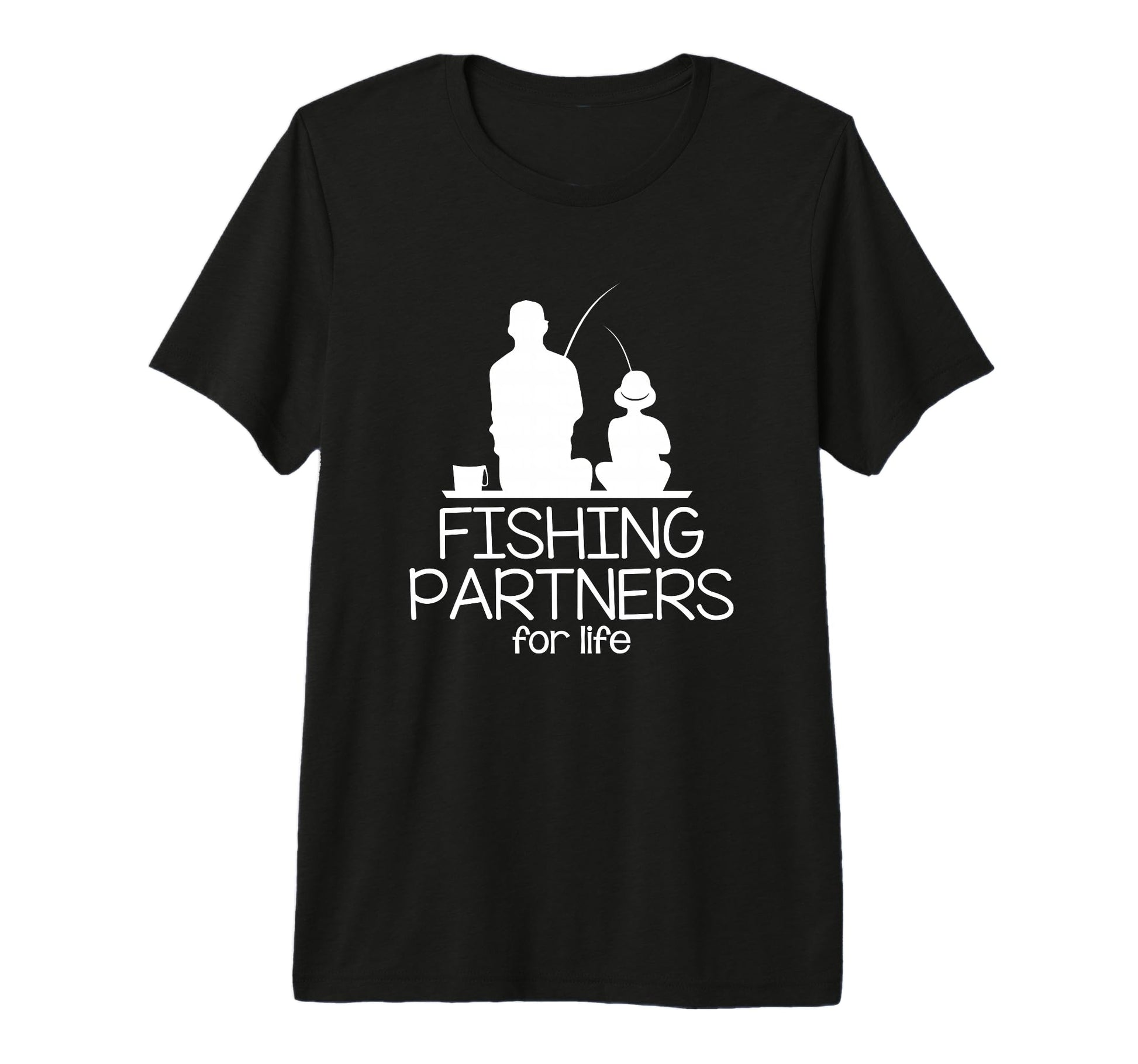 Fishing Partners Life Father And Son T-Shirt - Aesthetic Graphic Unisex - T-Shirt, Sweatshirt, Hoodie