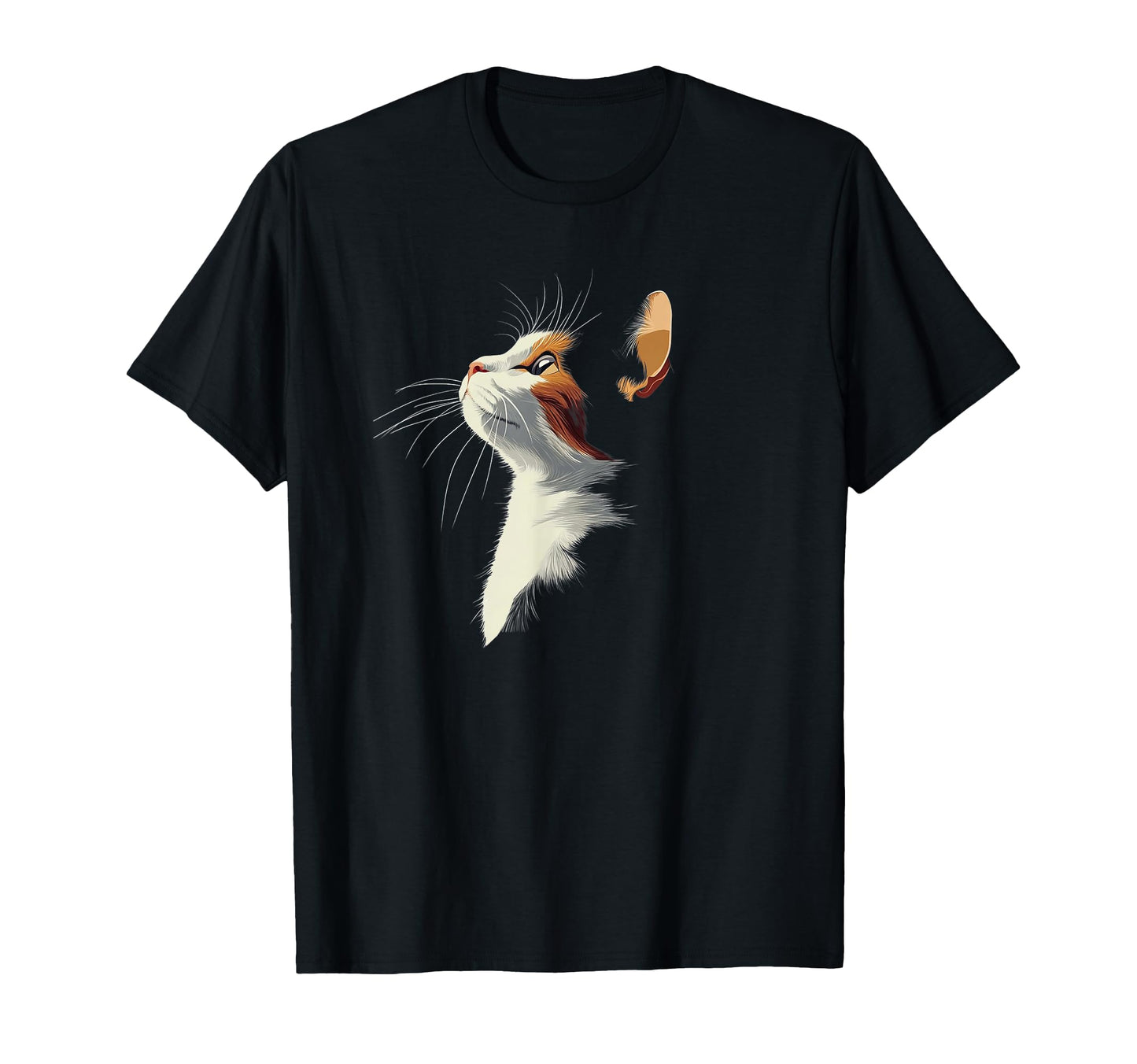 Beautiful Womens Illustration Art Calico T-Shirt - Novelty Apparel Unisex - T-Shirt, Sweatshirt, Hoodie