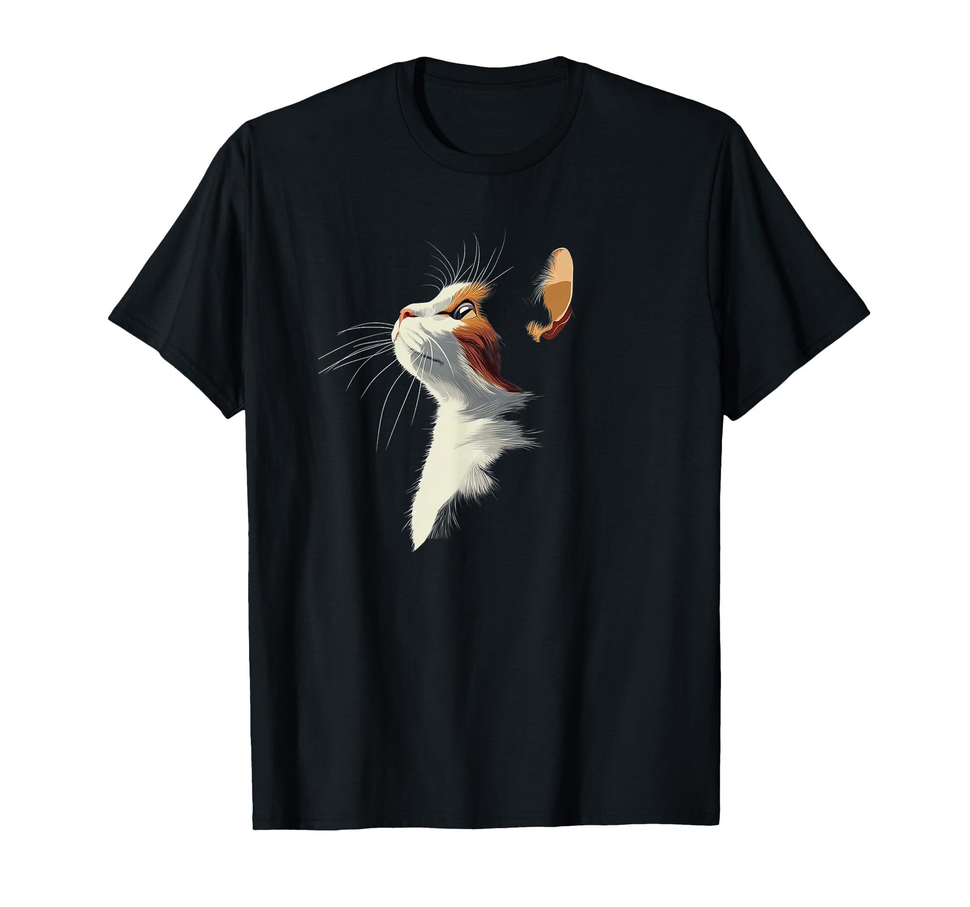 Beautiful Womens Illustration Art Calico T-Shirt - Novelty Apparel Unisex - T-Shirt, Sweatshirt, Hoodie