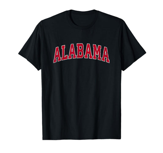 Alabama Al Sports Red T-Shirt - Unique Graphic Unisex - T-Shirt, Sweatshirt, Hoodie