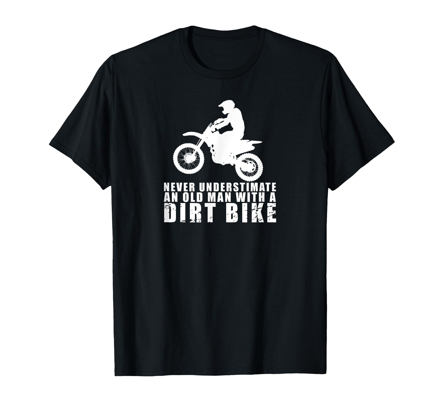 Funny Mx Dirt Bike Dad Biker Fathers T-Shirt - Custom Art Print for Adults - T-Shirt, Sweatshirt, Hoodie