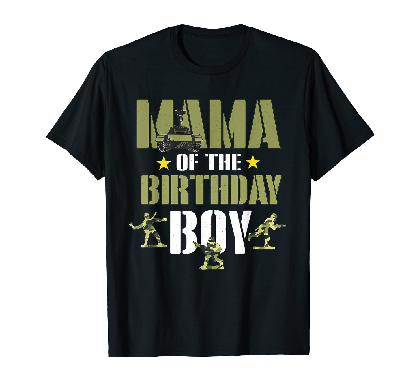 Mama Birthday Army Camouflage Mommy T-Shirt - Custom Art Print for Adults - T-Shirt, Sweatshirt, Hoodie
