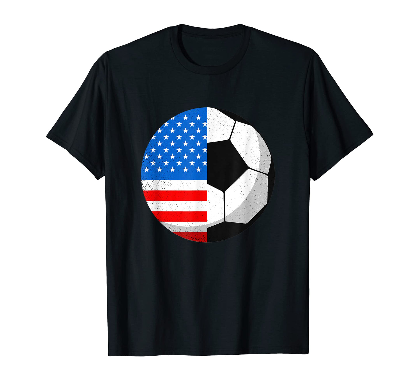 Half America Usa Flag Half Football T-Shirt - Streetwear Style Unisex - T-Shirt, Sweatshirt, Hoodie