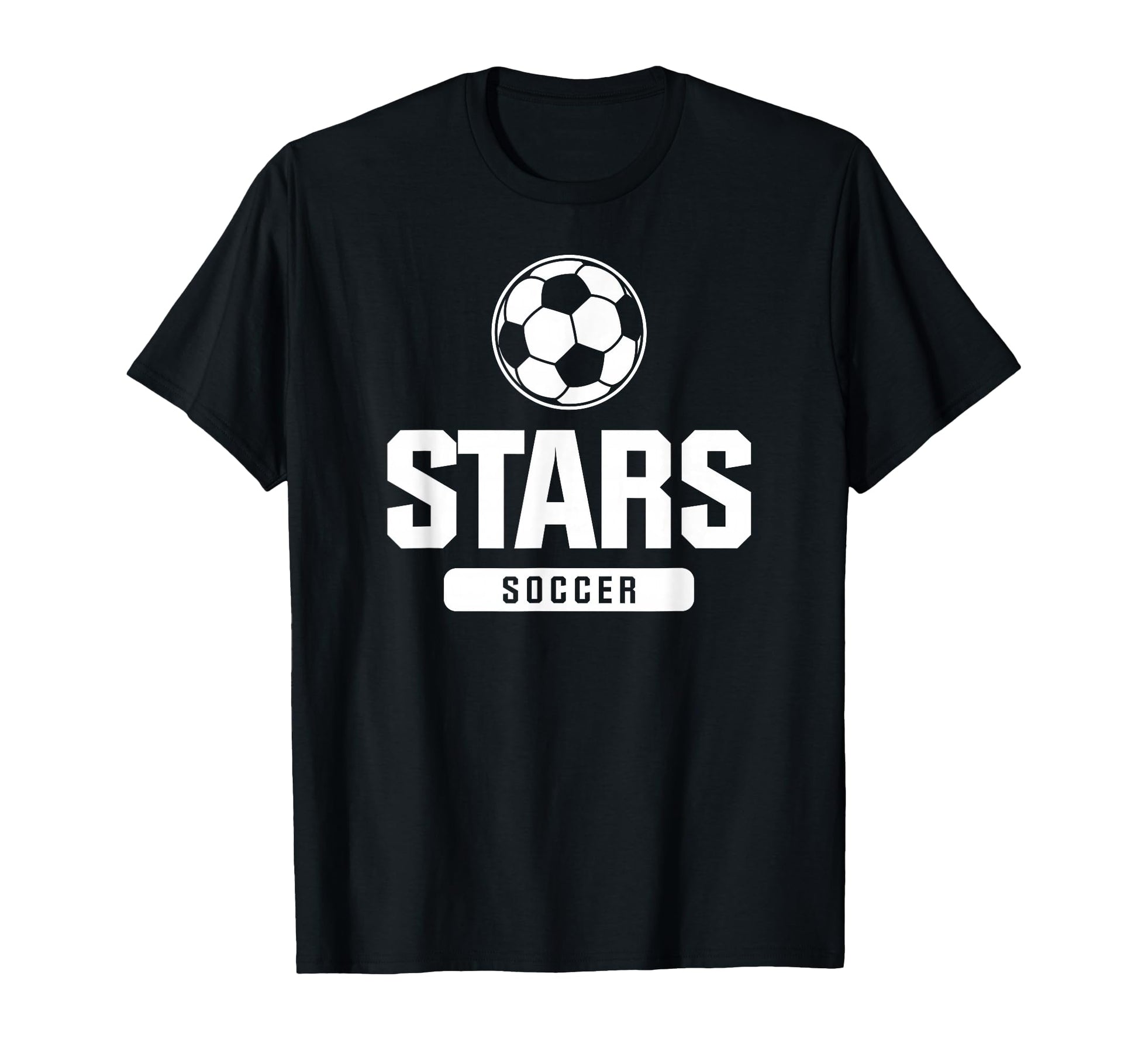 Stars Soccer Elementary Middle And High T-Shirt - Graphic Print Unisex - T-Shirt, Sweatshirt, Hoodie
