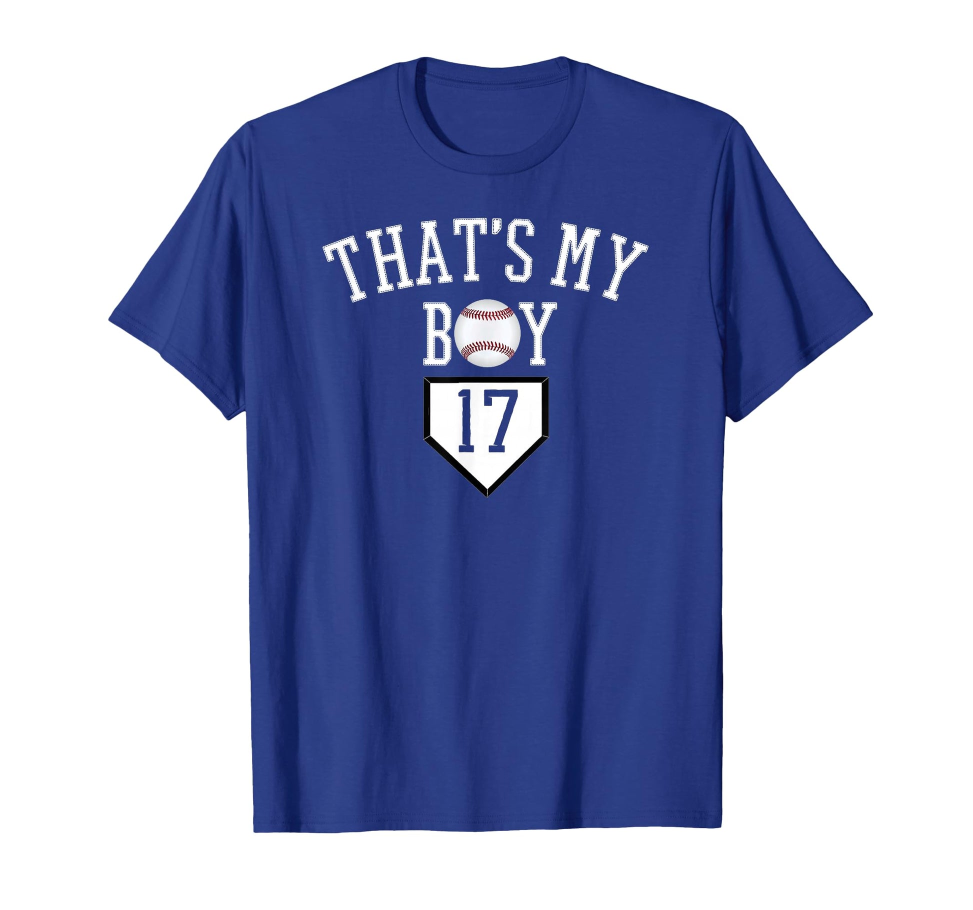 Thats My 17 Baseball Number 17 Jersey T-Shirt - Unique Graphic for Adults - T-Shirt, Sweatshirt, Hoodie