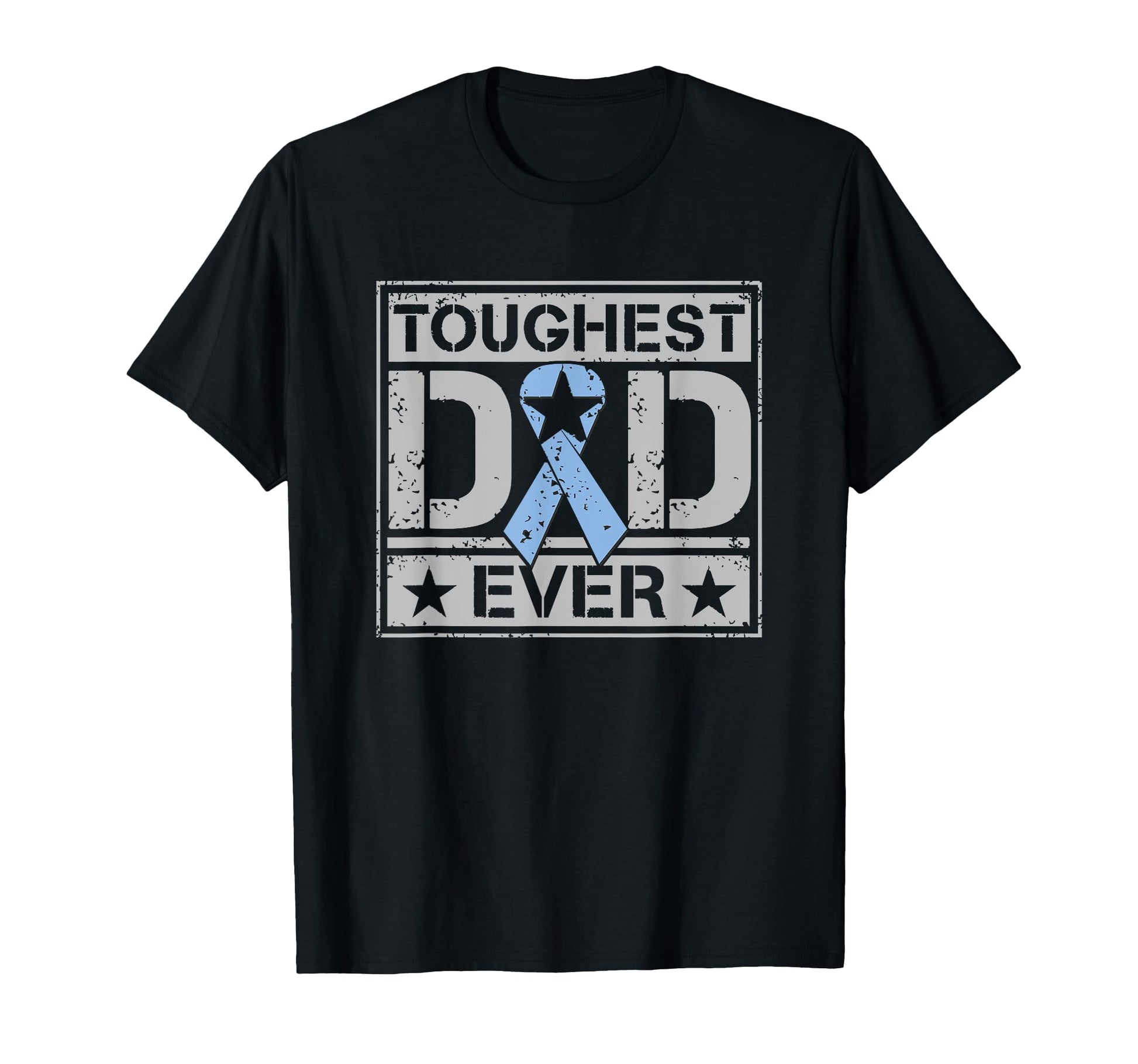 Toughest Dad Ever Military Prostate T-Shirt - Minimalist Print Men Women - T-Shirt, Sweatshirt, Hoodie