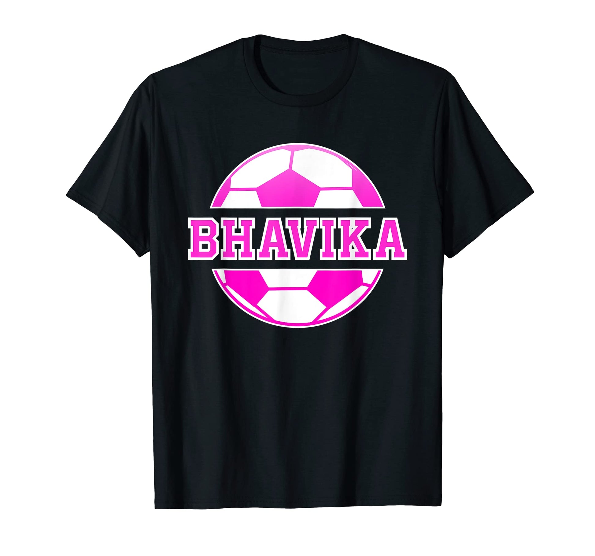 Bhavika Name Soccer Play Football T-Shirt - Aesthetic Graphic for Adults - T-Shirt, Sweatshirt, Hoodie