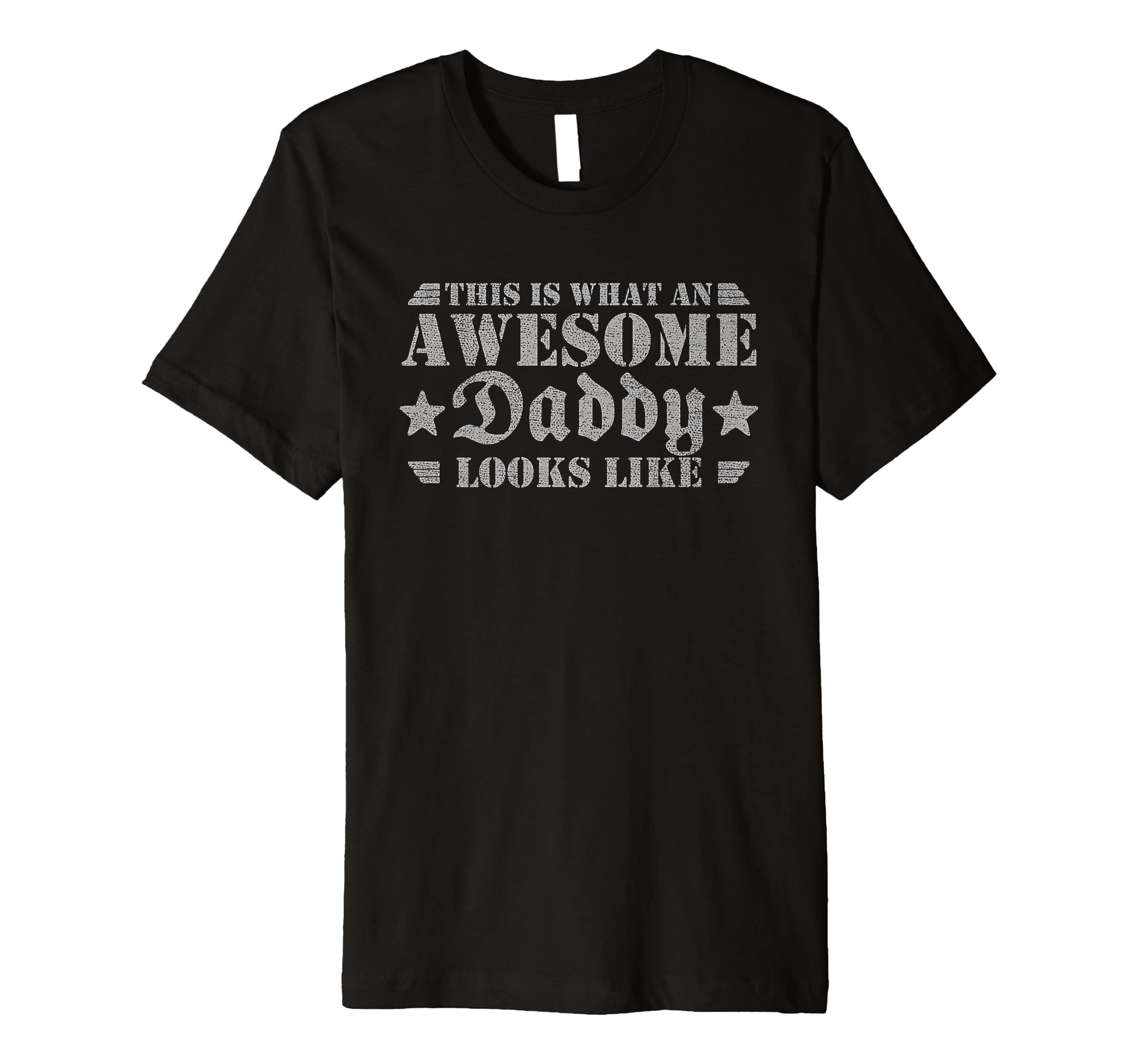 Mens This Is What Awesome Daddy Looks T-Shirt - Unique Graphic for Adults - T-Shirt, Sweatshirt, Hoodie