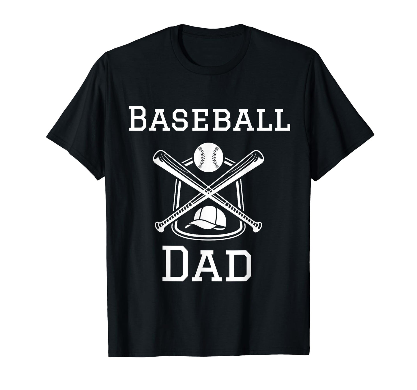 Mens Baseball Dad Tees T-Shirt - Graphic Print Unisex - T-Shirt, Sweatshirt, Hoodie