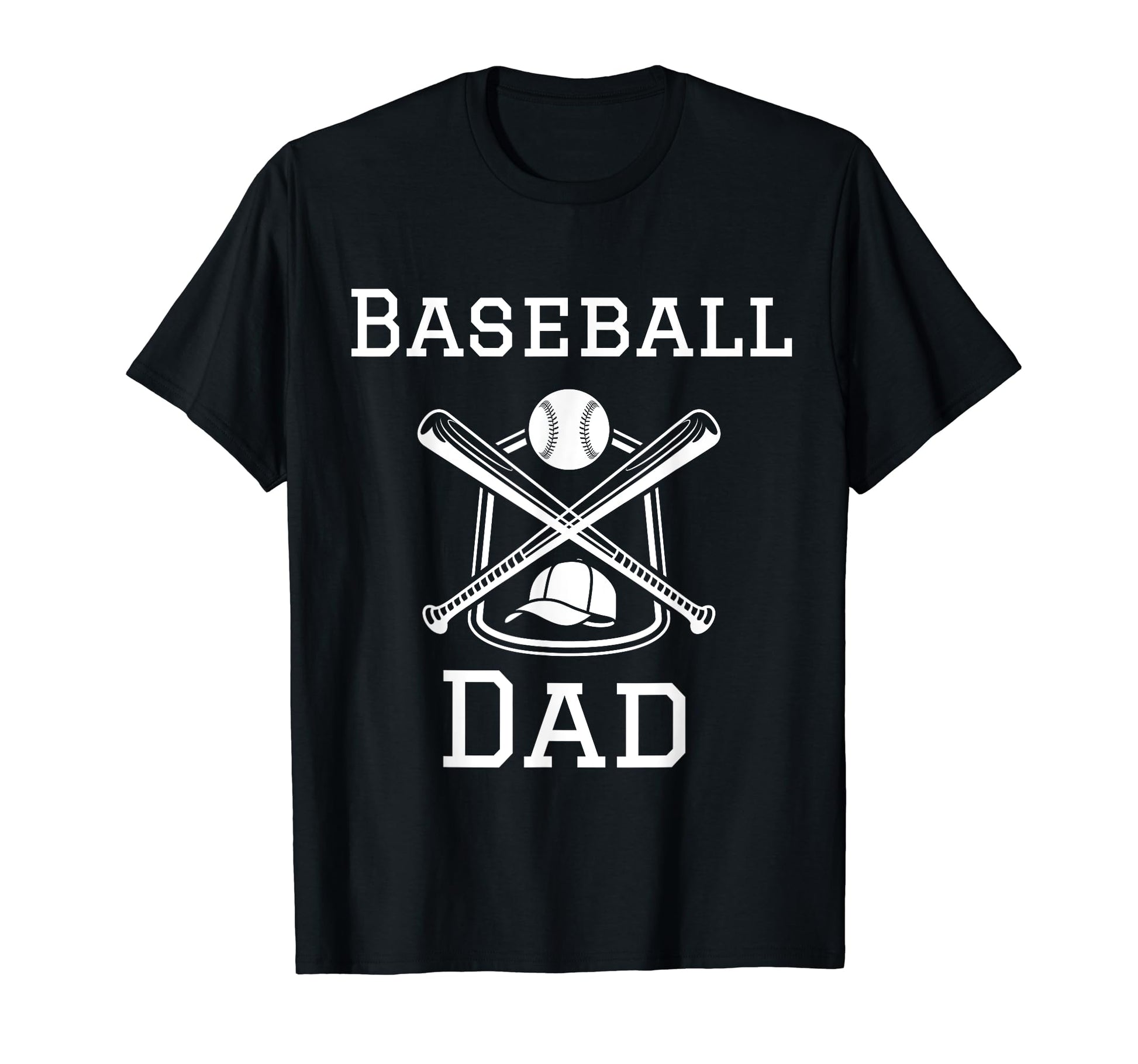 Mens Baseball Dad Tees T-Shirt - Graphic Print Unisex - T-Shirt, Sweatshirt, Hoodie