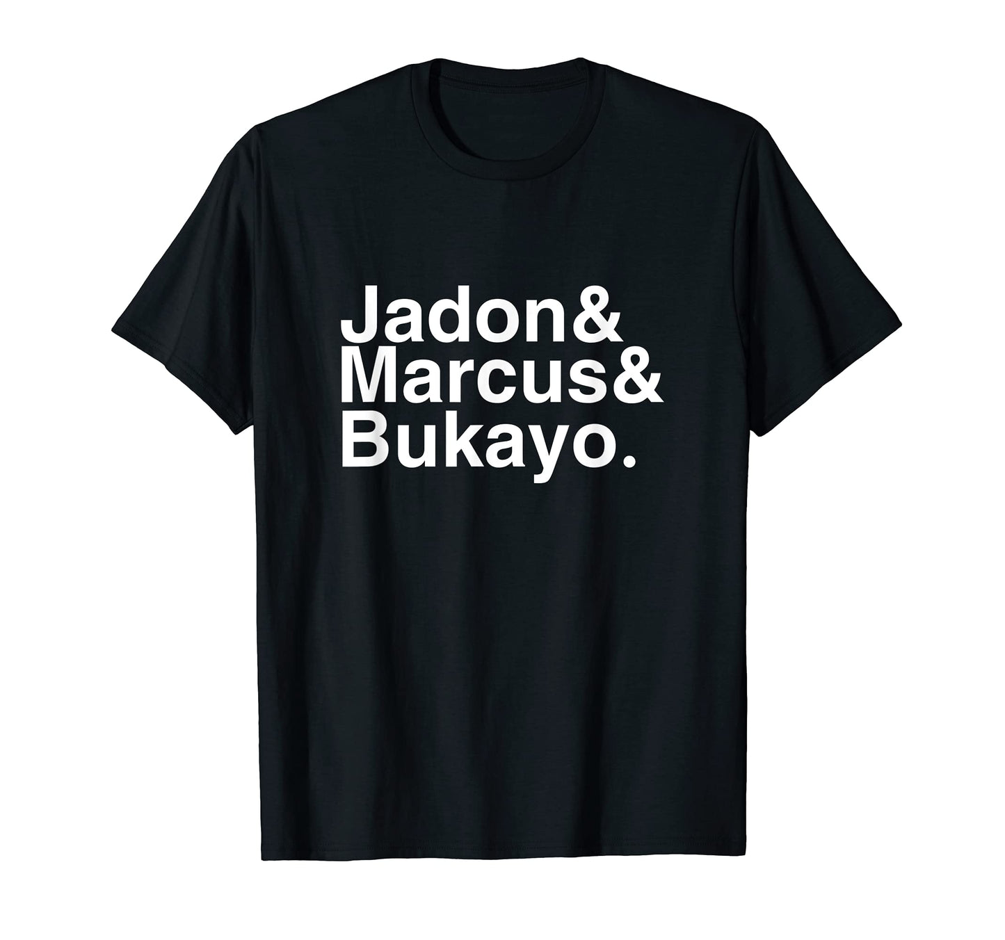 Jadon And Marcus And Bukayo England T-Shirt - Novelty Apparel for Adults - T-Shirt, Sweatshirt, Hoodie