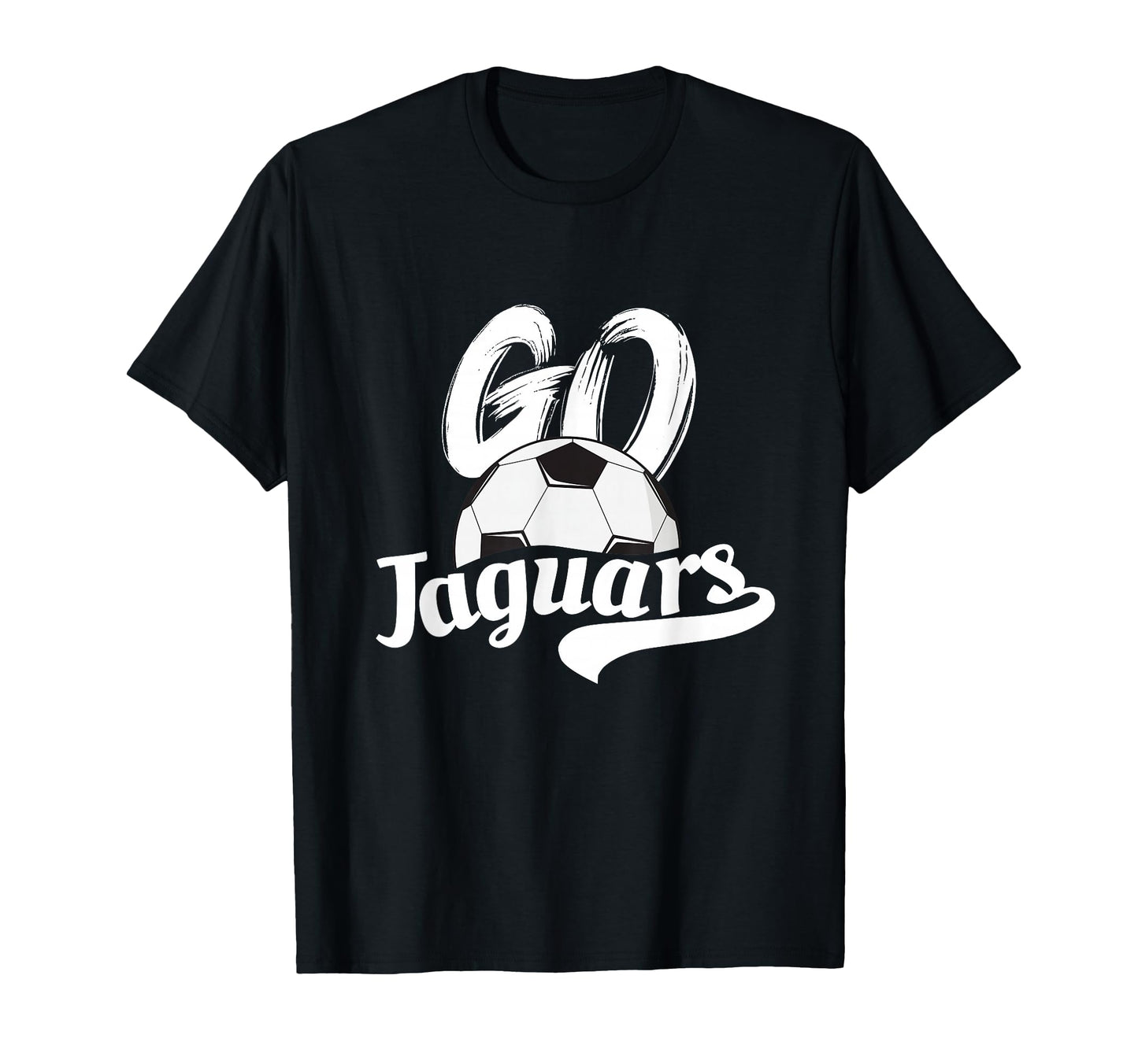 Go Jaguars Soccer Ball Team Spirit T-Shirt - Unique Graphic Men Women - T-Shirt, Sweatshirt, Hoodie