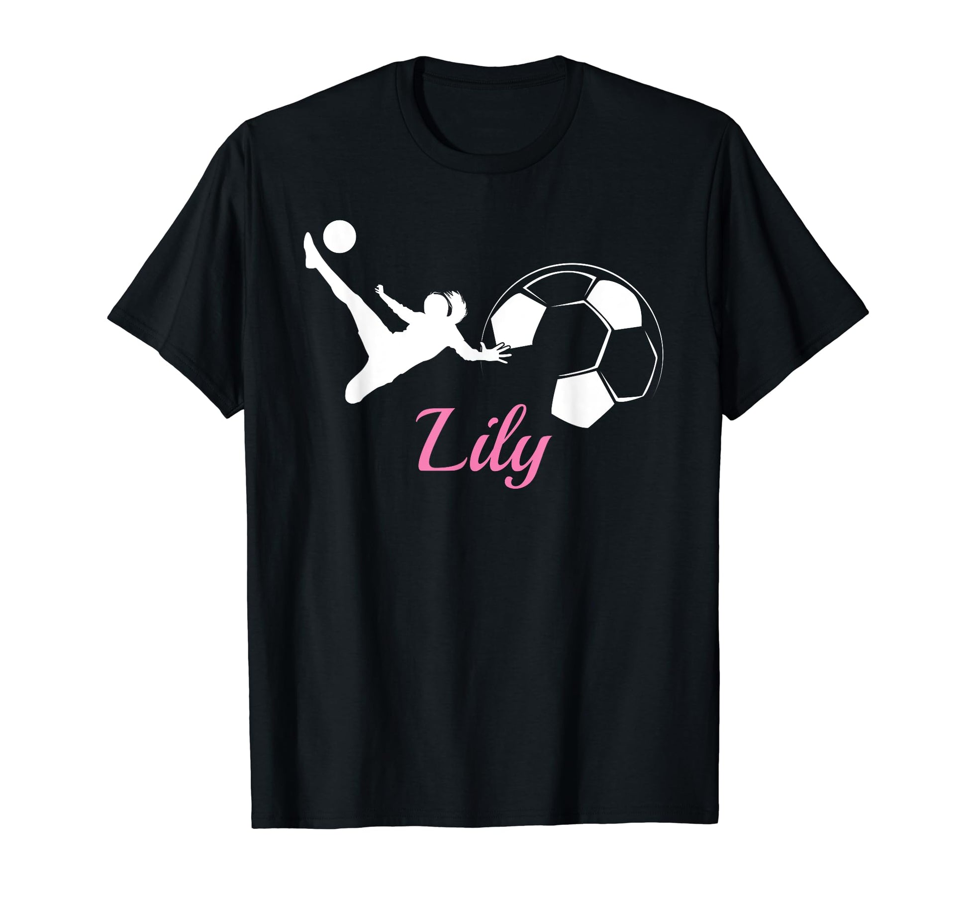 Lily Name Soccer Personalized Gift T-Shirt - Streetwear Style for Adults - T-Shirt, Sweatshirt, Hoodie
