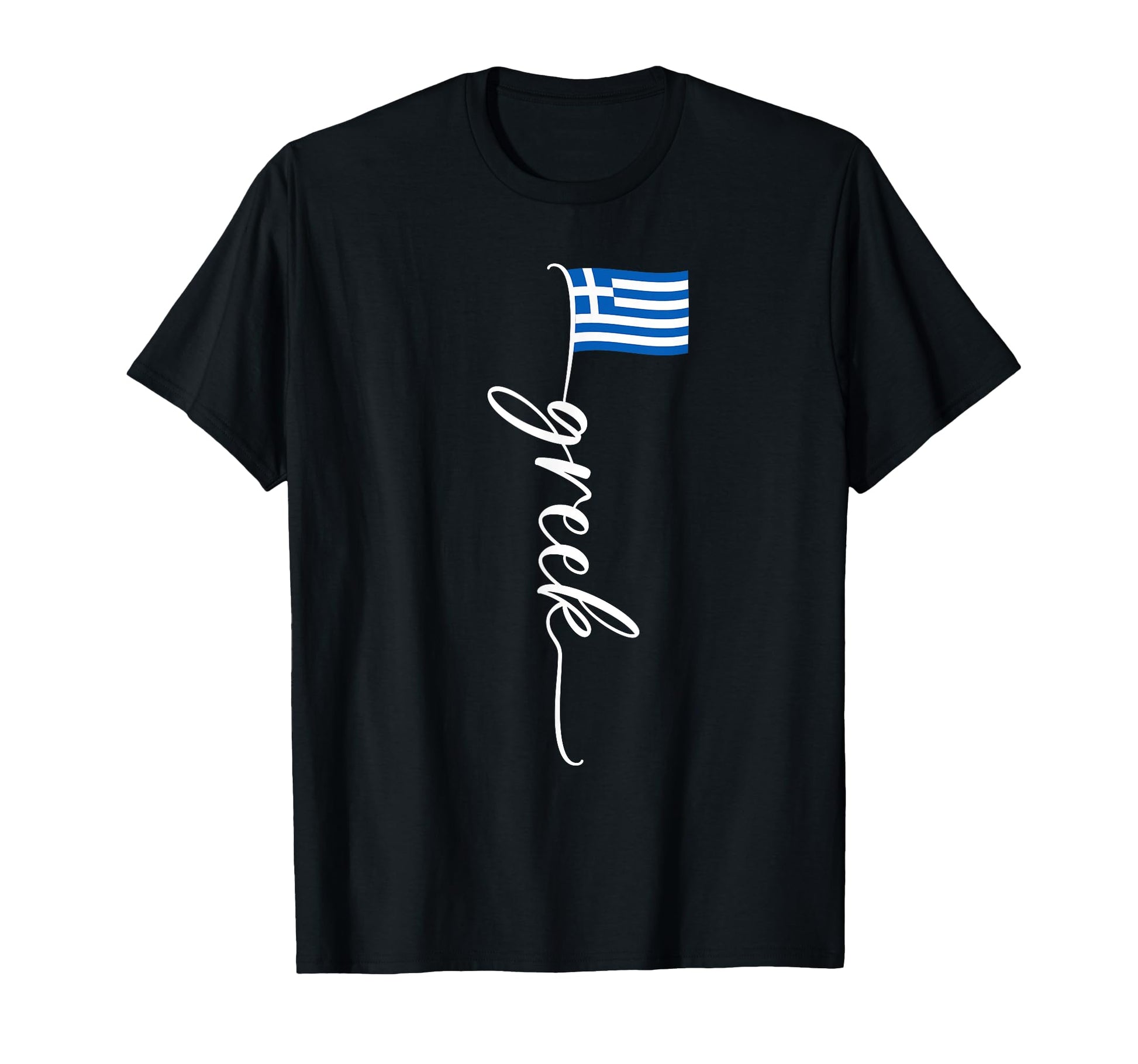 Greece Signature Greek Flag T-Shirt - Novelty Apparel Unisex - T-Shirt, Sweatshirt, Hoodie