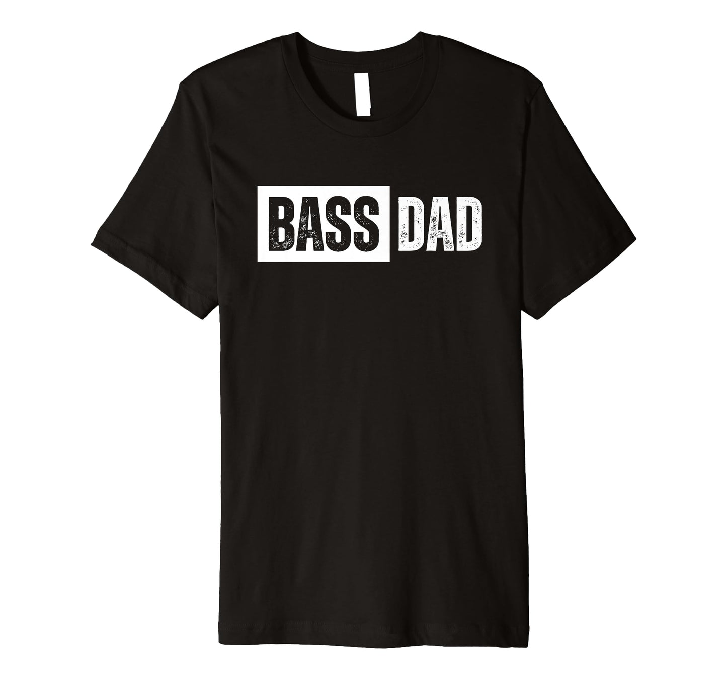 Mens Bass Dad Musician Distressed T-Shirt - Unique Graphic Men Women - T-Shirt, Sweatshirt, Hoodie