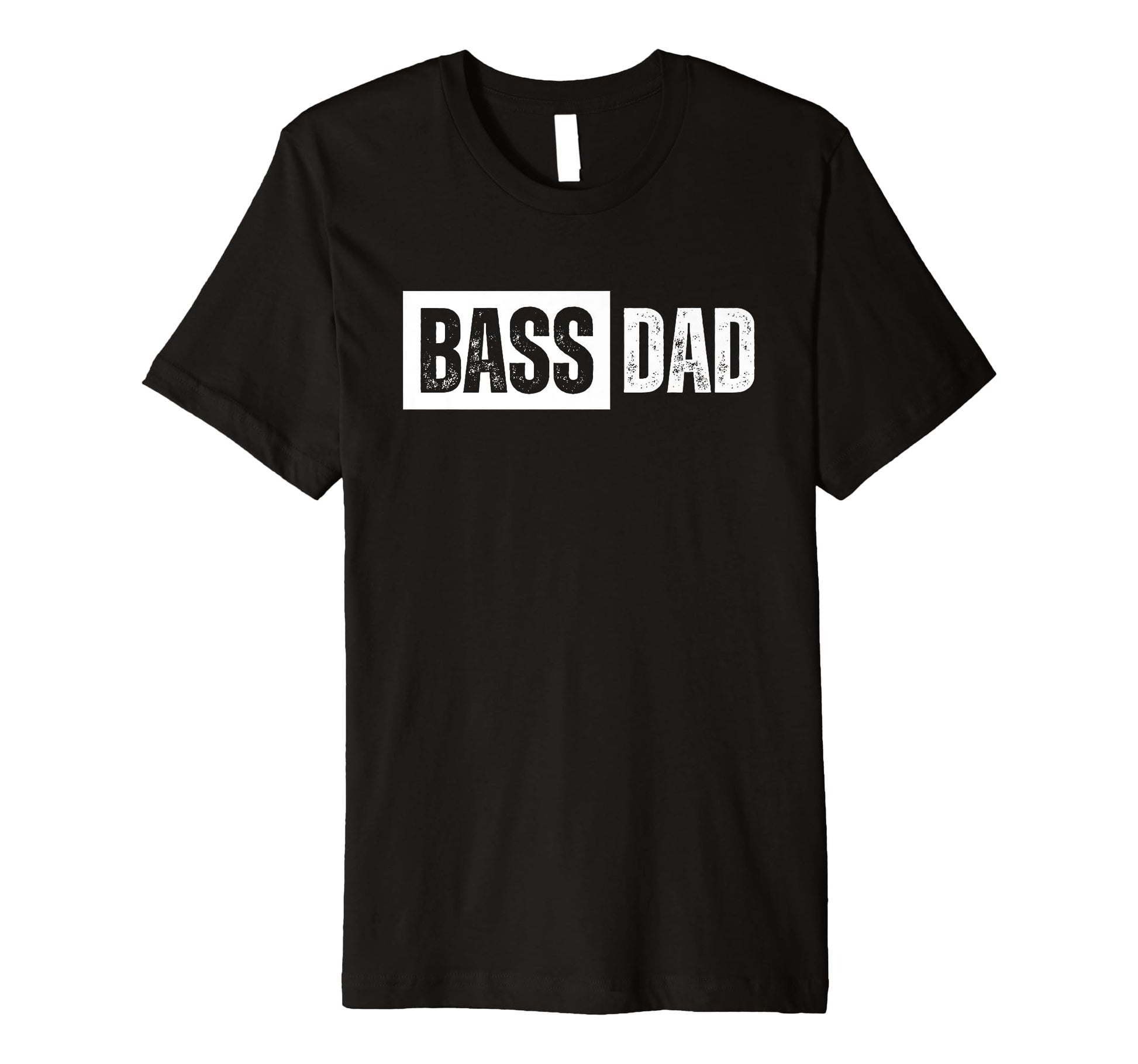 Mens Bass Dad Musician Distressed T-Shirt - Unique Graphic Men Women - T-Shirt, Sweatshirt, Hoodie