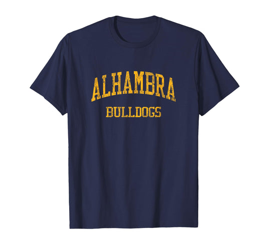 Alhambra High School Hs Martinez Ca T-Shirt - Custom Art Print for Adults - T-Shirt, Sweatshirt, Hoodie