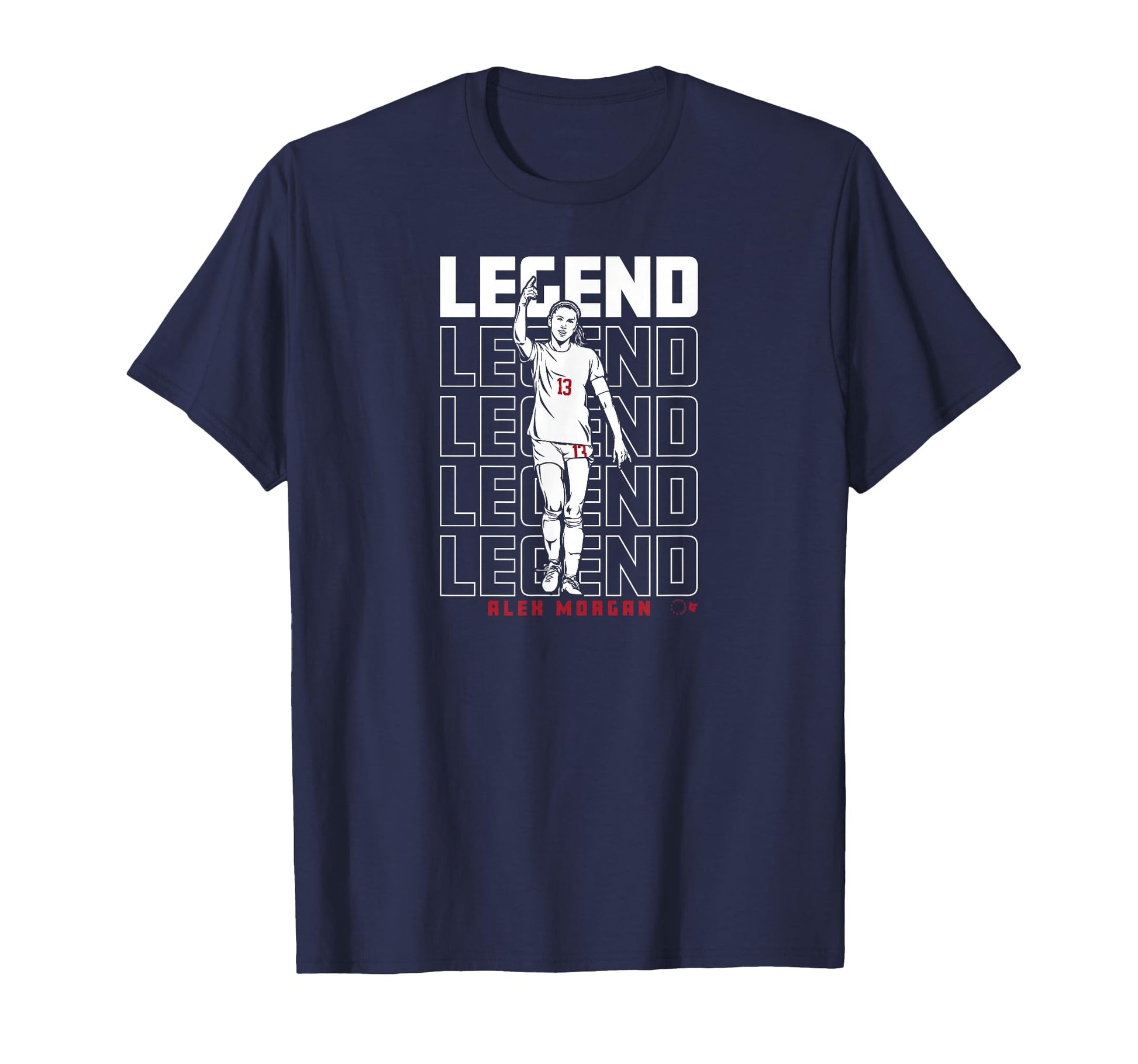 Alex Morgan Legend Uswnt Players T-Shirt - Graphic Print Unisex - T-Shirt, Sweatshirt, Hoodie