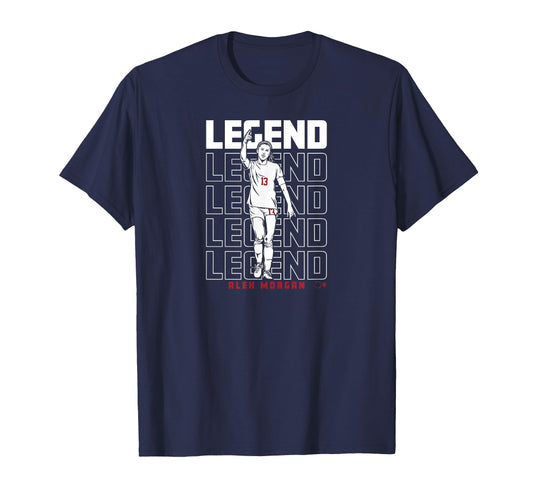 Alex Morgan Legend Uswnt Players T-Shirt - Graphic Print Unisex - T-Shirt, Sweatshirt, Hoodie