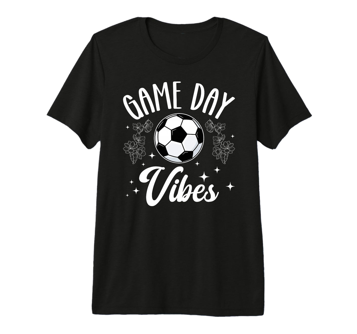 Game Day Vibes Soccer Game Day T-Shirt - Aesthetic Graphic Men Women - T-Shirt, Sweatshirt, Hoodie