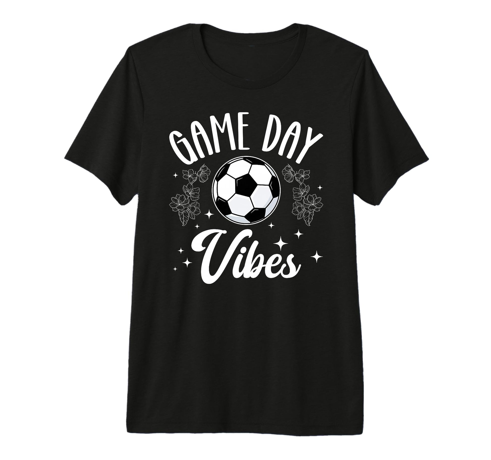 Game Day Vibes Soccer Game Day T-Shirt - Aesthetic Graphic Men Women - T-Shirt, Sweatshirt, Hoodie