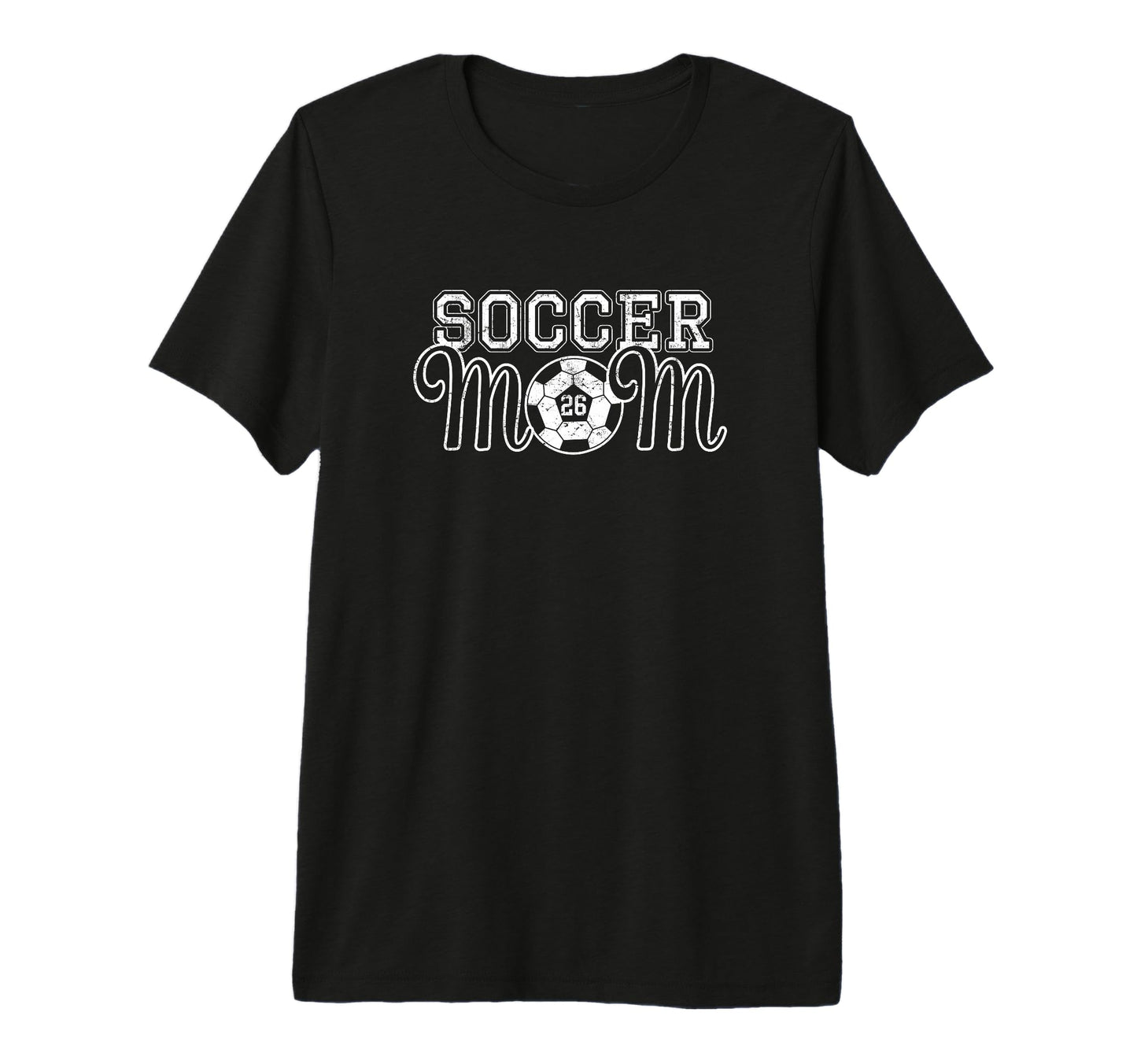 Number 26 Soccer Mom Mothers Day 26 Player T-Shirt - Trendy Graphic Unisex - T-Shirt, Sweatshirt, Hoodie