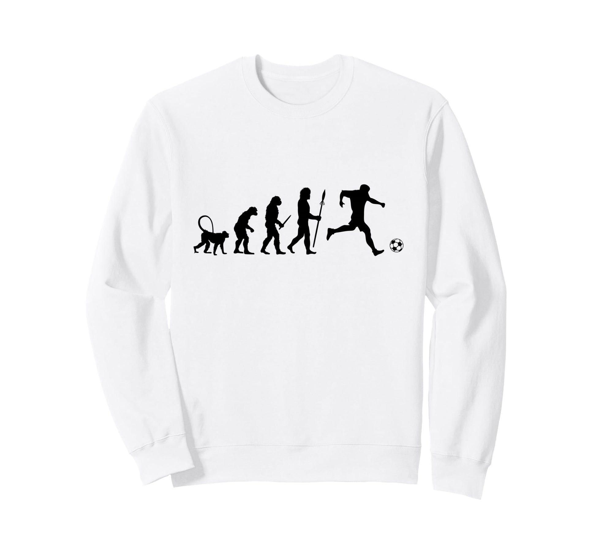 Evolution Soccer Sweatshirt - Casual Everyday Wear Unisex - T-Shirt, Sweatshirt, Hoodie