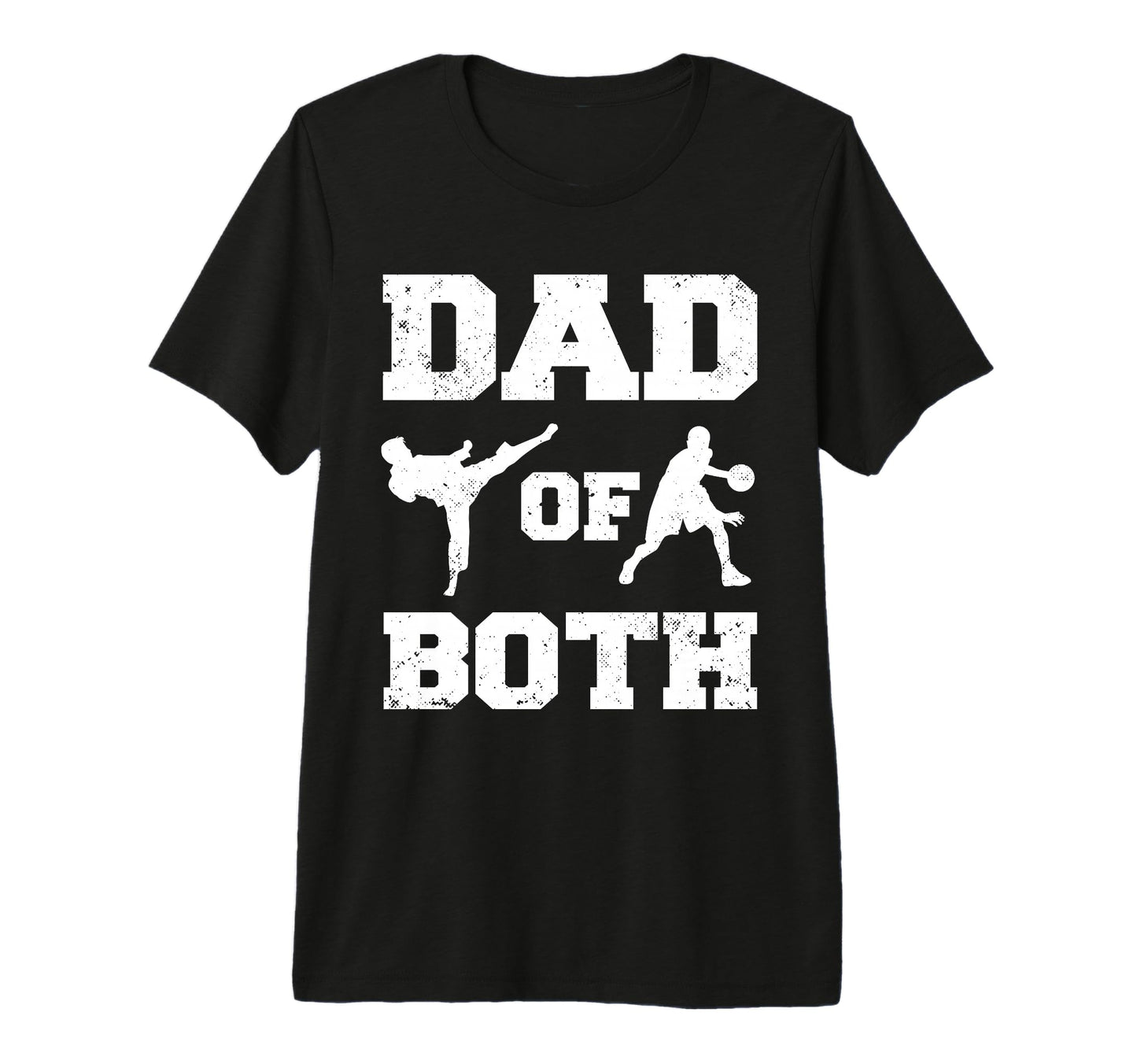 Mens Dad Both Funny Taekwondo T-Shirt - Trendy Graphic for Adults - T-Shirt, Sweatshirt, Hoodie