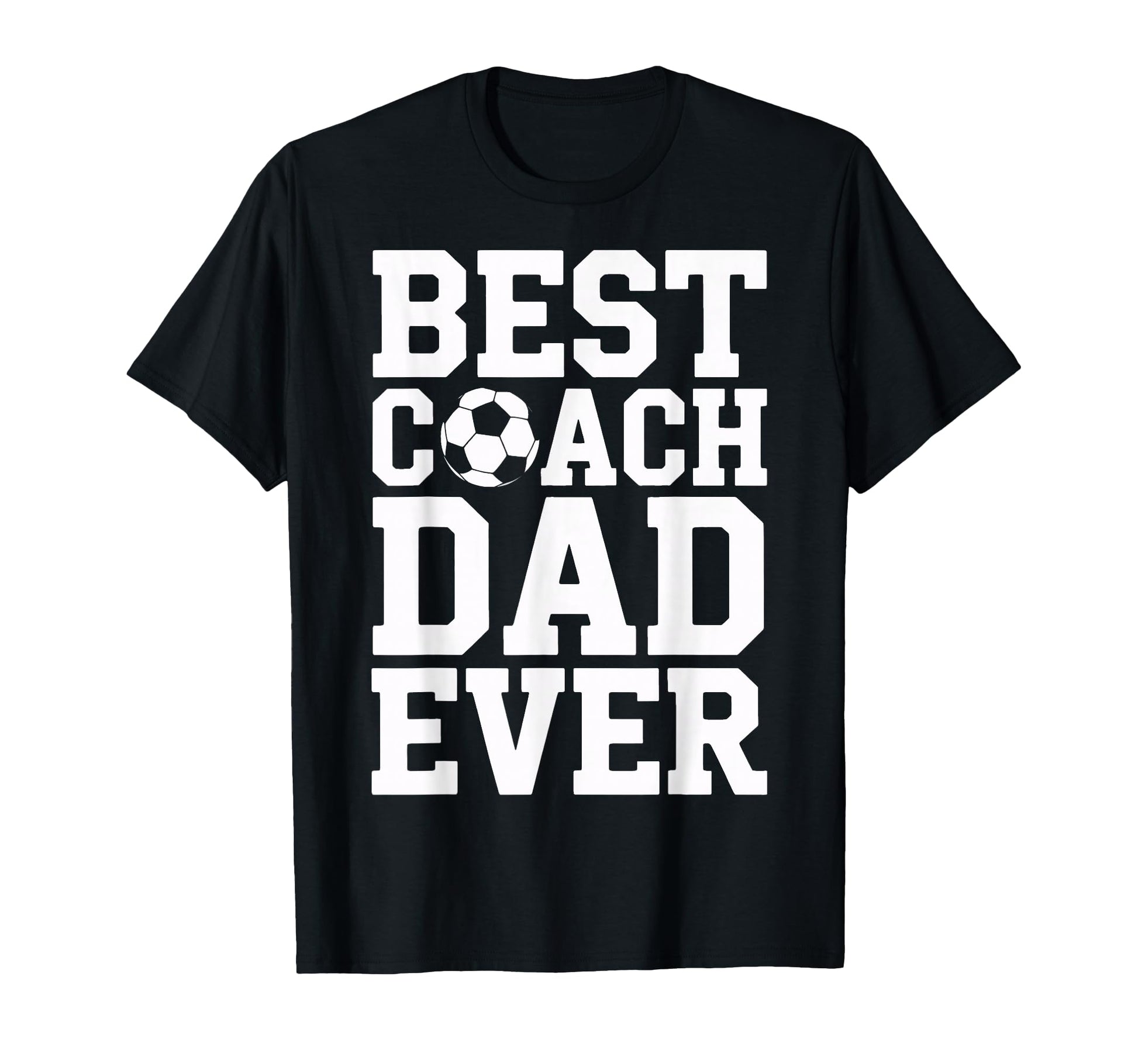Proud Soccer Coach Best Coach Dad T-Shirt - Custom Art Print Men Women - T-Shirt, Sweatshirt, Hoodie