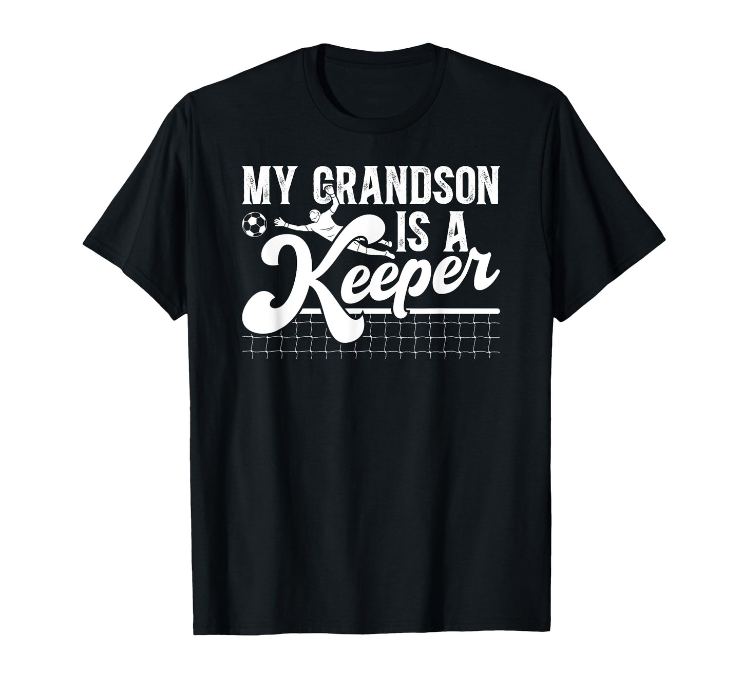 Proud Soccer Keeper Papa Soccer T-Shirt - Novelty Apparel for Adults - T-Shirt, Sweatshirt, Hoodie