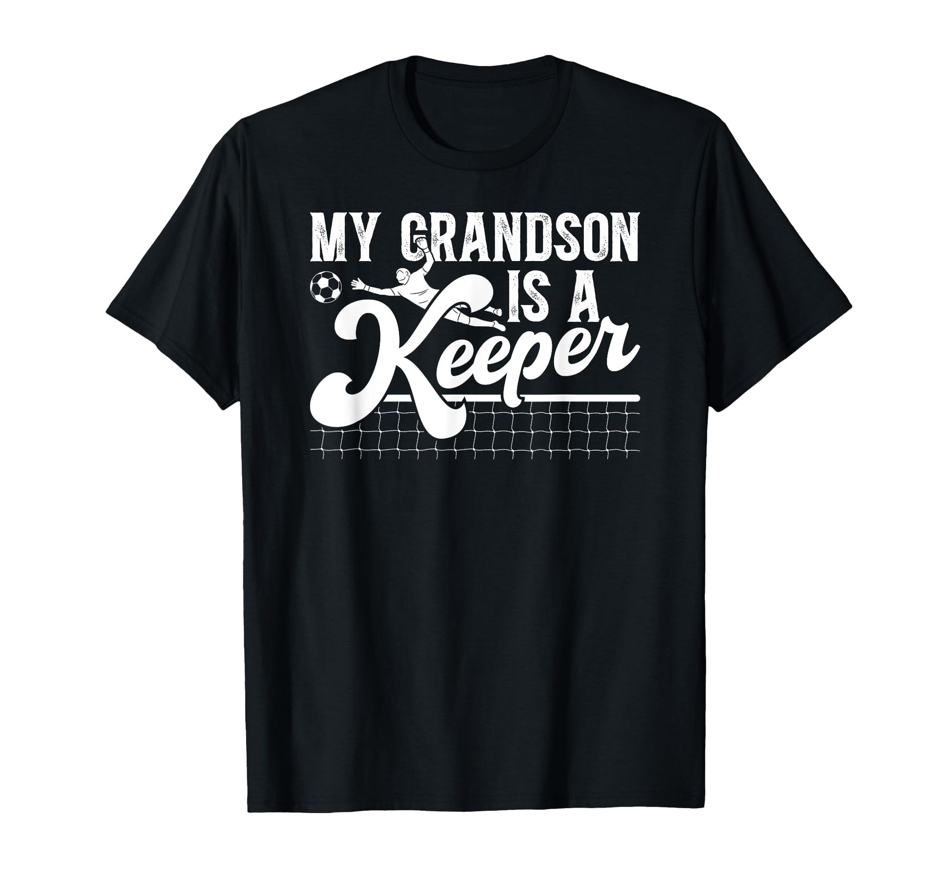 Proud Soccer Keeper Papa Soccer T-Shirt - Novelty Apparel for Adults - T-Shirt, Sweatshirt, Hoodie