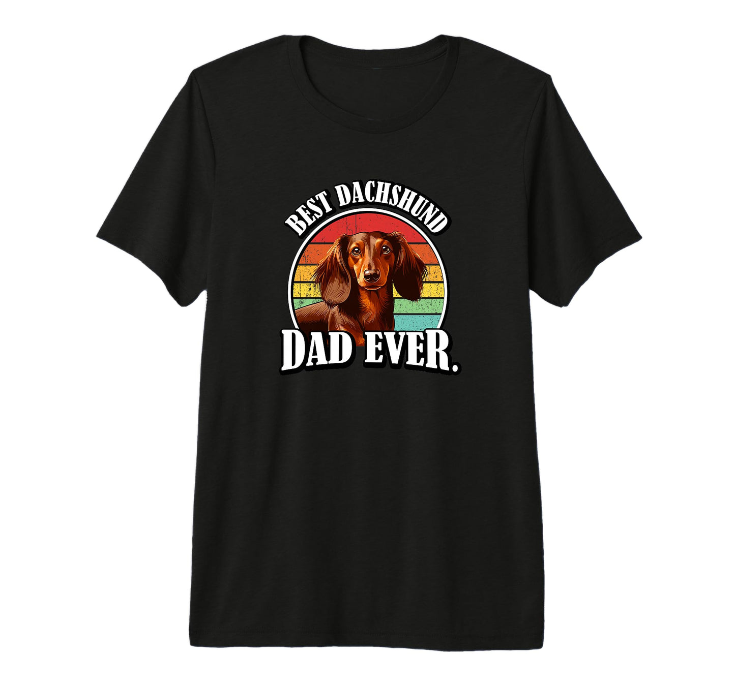 Funny Dad Brown Long Haired T-Shirt - Casual Everyday Wear for Adults - T-Shirt, Sweatshirt, Hoodie
