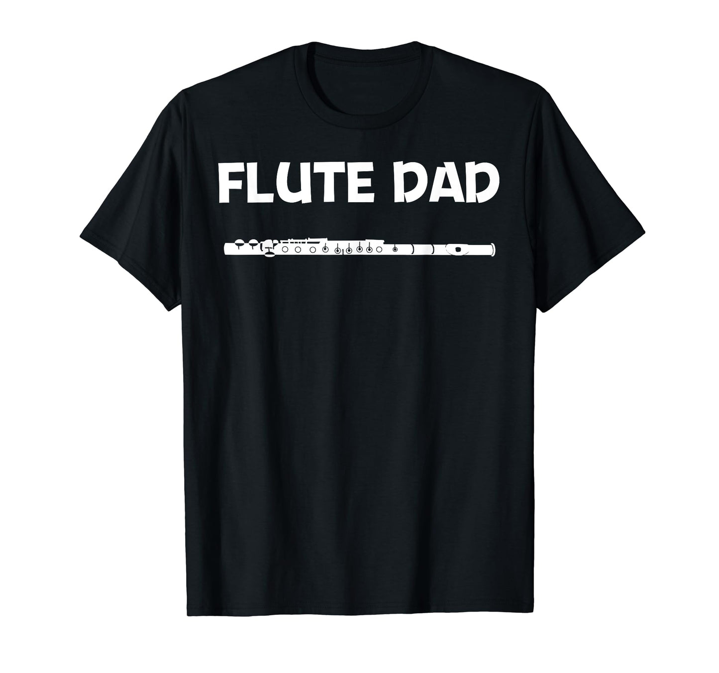 Flute Player Dad Papa Music Marching T-Shirt - Trendy Graphic Men Women - T-Shirt, Sweatshirt, Hoodie