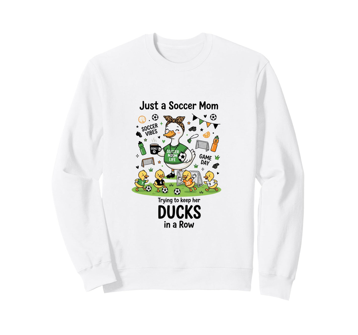 Soccer Mom Gift Soccer Mama Funny Sweatshirt - Streetwear Style Unisex - T-Shirt, Sweatshirt, Hoodie