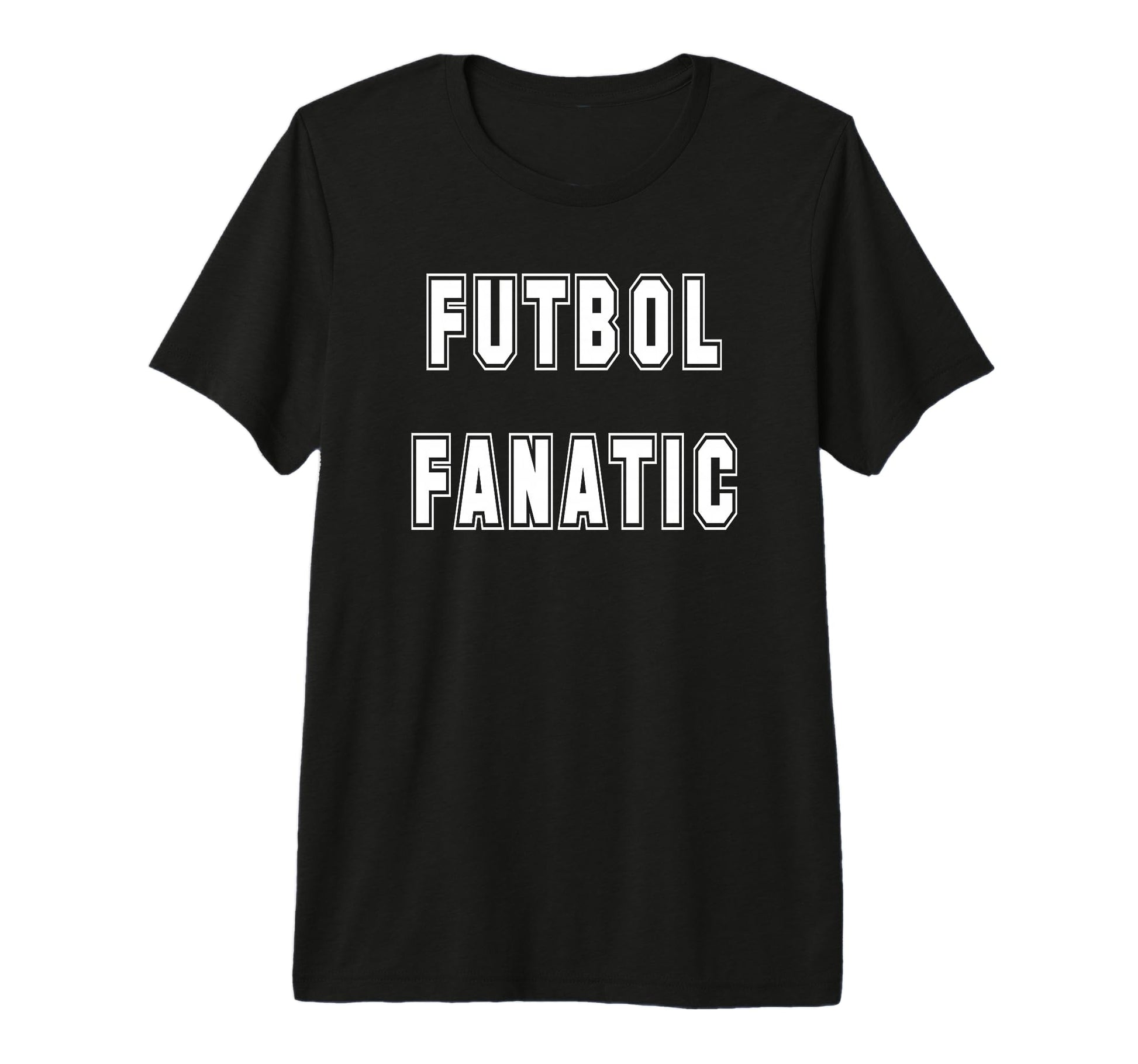 Futbol Fanatic Soccer Fan Tri Blend T-Shirt - Fun Novelty Design Men Women - T-Shirt, Sweatshirt, Hoodie