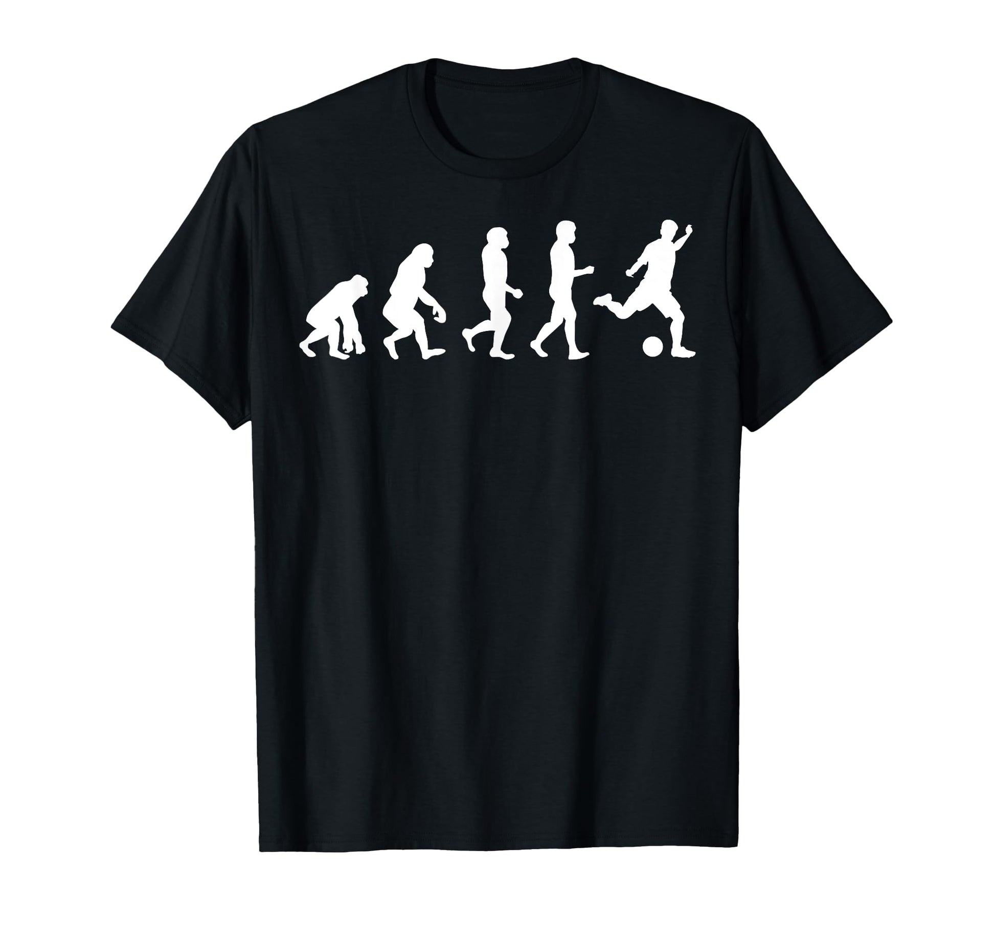 Funny Football Evolution Soccer T-Shirt - Streetwear Style for Adults - T-Shirt, Sweatshirt, Hoodie