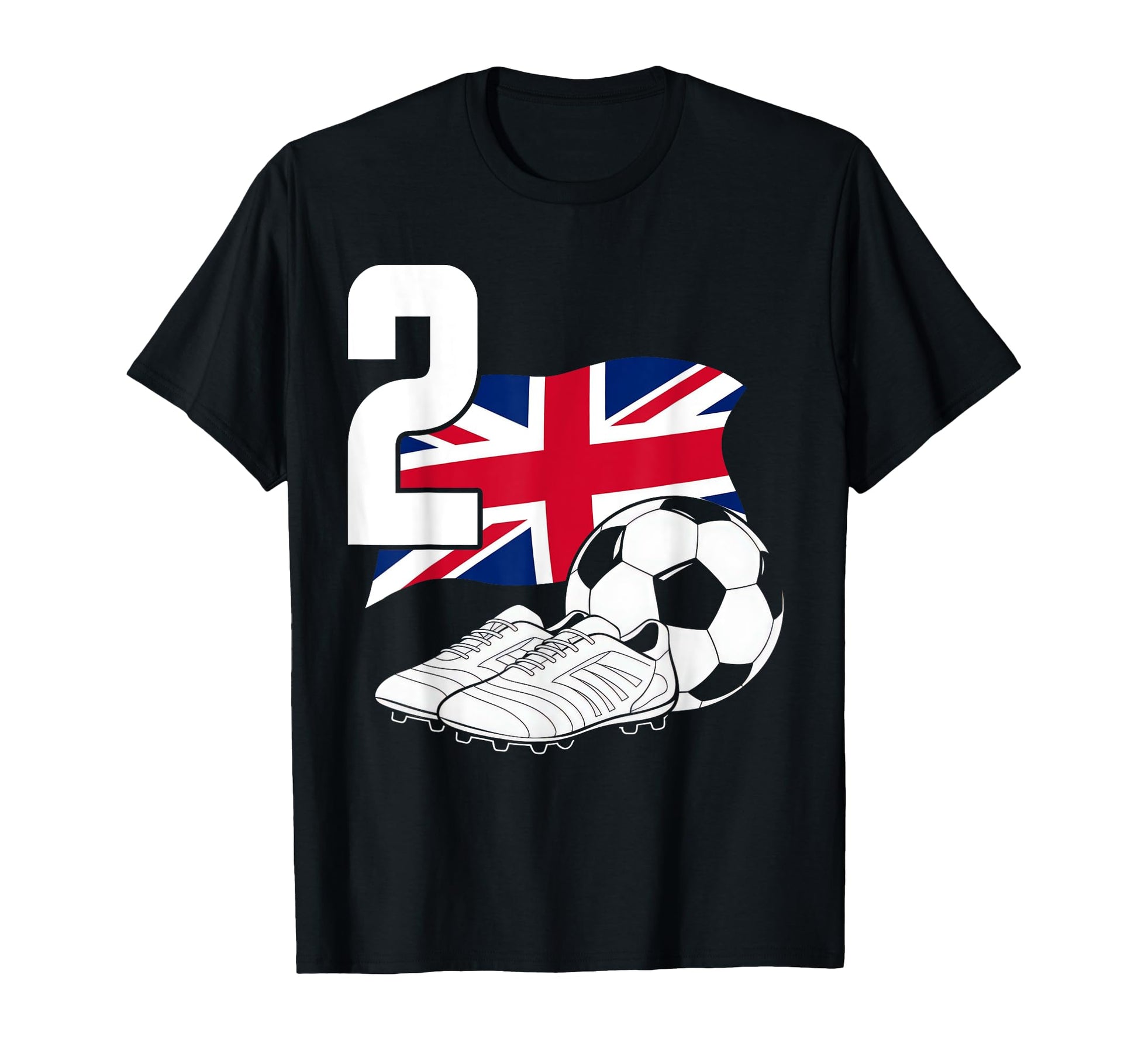 2 Soccer Birthday Gift Soccer Fan Sports T-Shirt - Trendy Graphic Unisex - T-Shirt, Sweatshirt, Hoodie