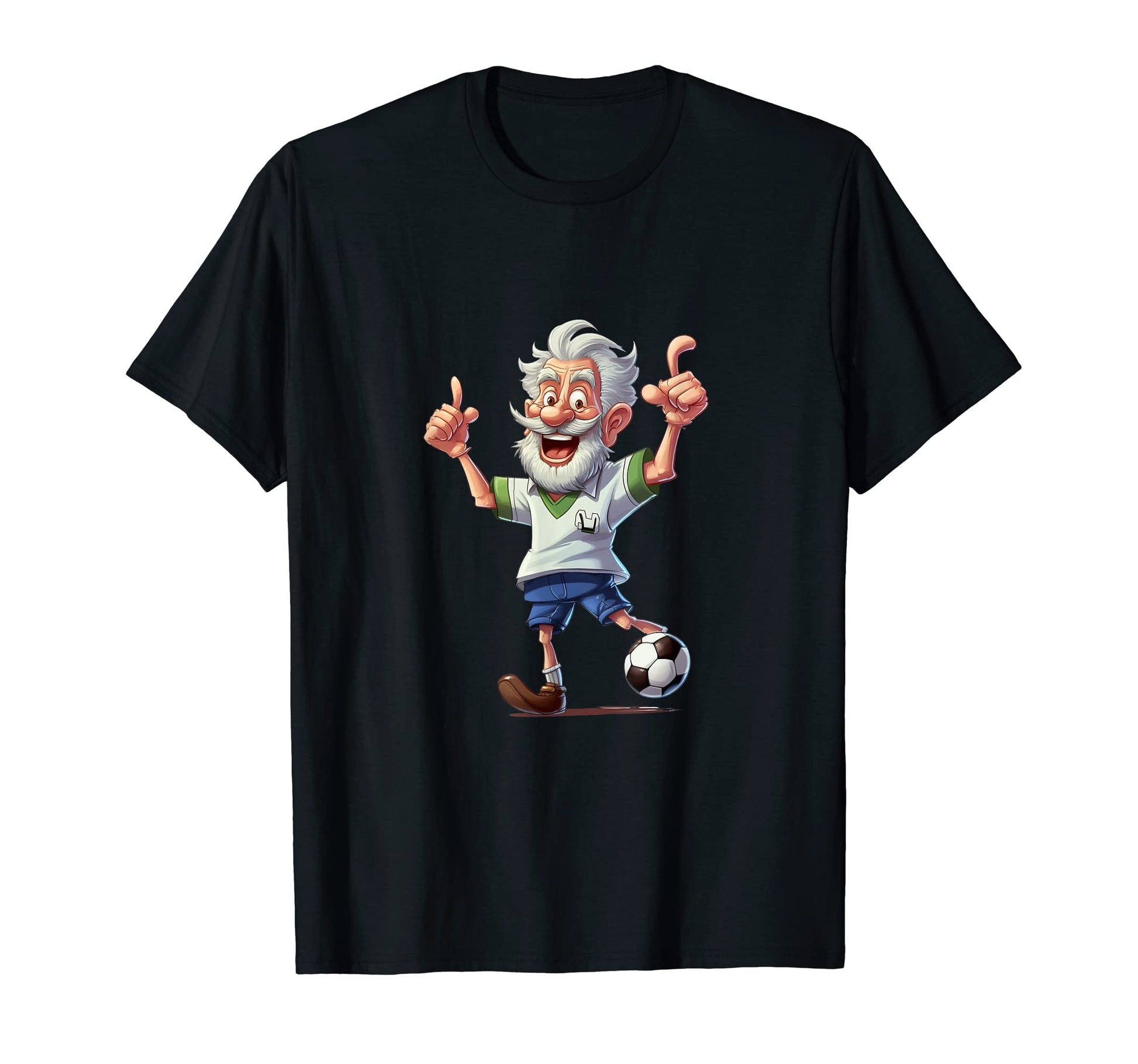 Soccer Grandpa Grandfather Soccer T-Shirt - Graphic Print Men Women - T-Shirt, Sweatshirt, Hoodie