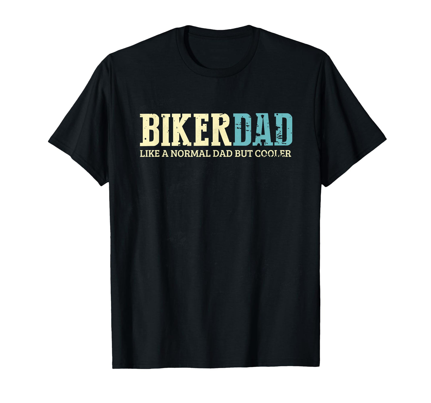 Biker Dad Cooler Fun Bike Daddy T-Shirt - Graphic Print Unisex - T-Shirt, Sweatshirt, Hoodie