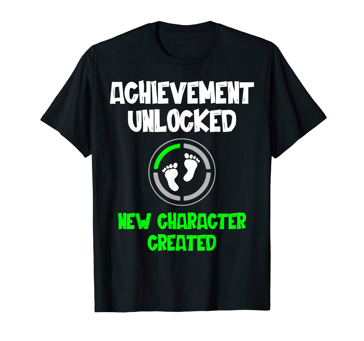 Character Created New Dad Pregnancy T-Shirt - Unique Graphic Men Women - T-Shirt, Sweatshirt, Hoodie