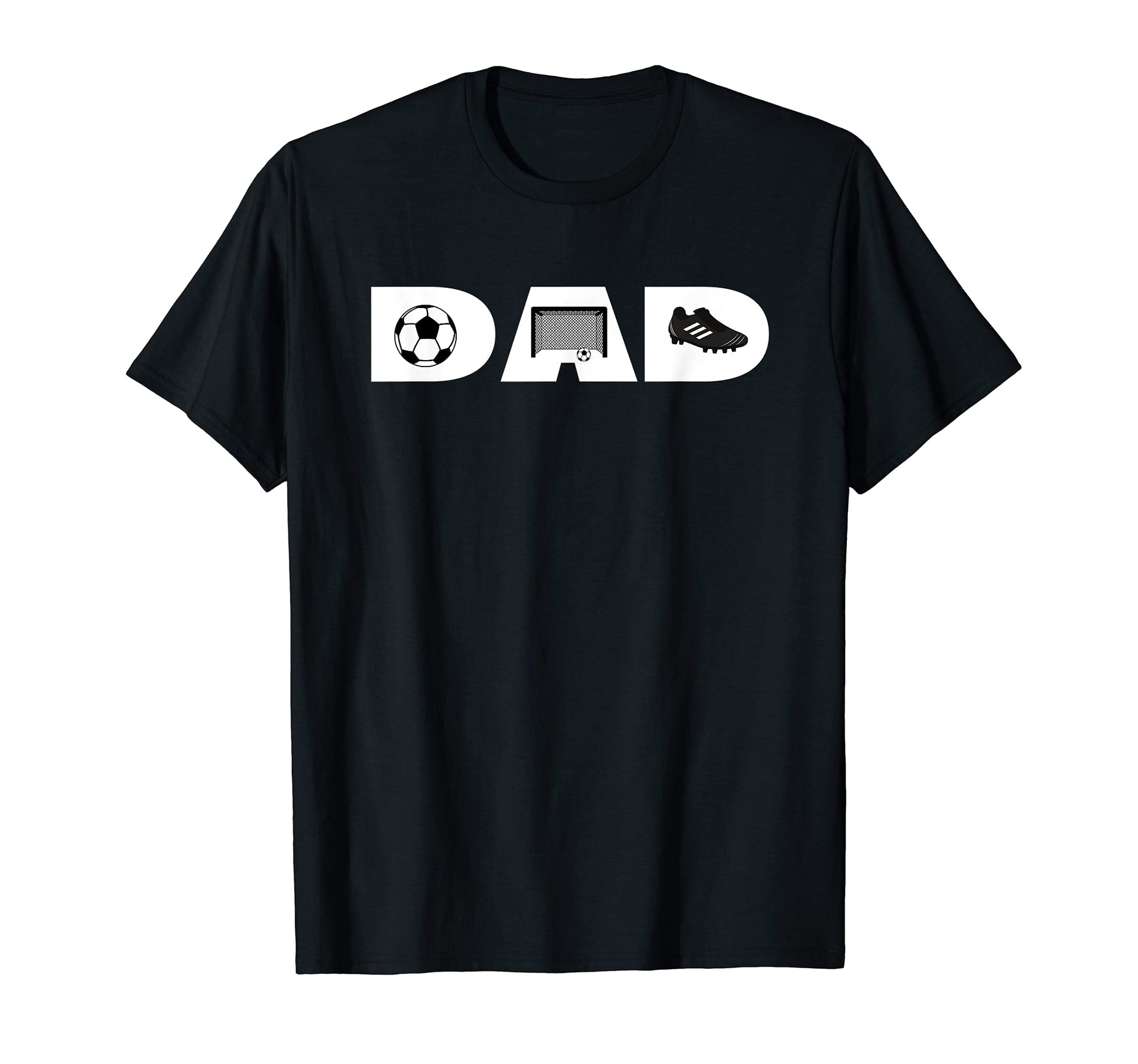 Mens Dad Fathers Day Soccer Ball T-Shirt - Casual Everyday Wear Unisex - T-Shirt, Sweatshirt, Hoodie