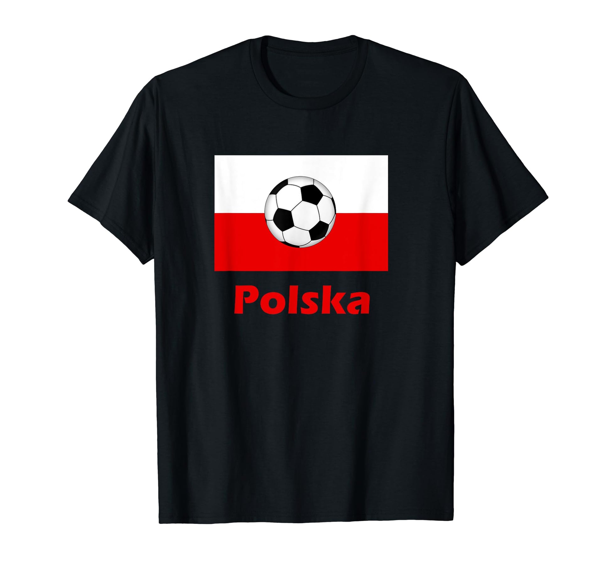 Polska Futbol Soccer T-Shirt - Custom Art Print Men Women - T-Shirt, Sweatshirt, Hoodie