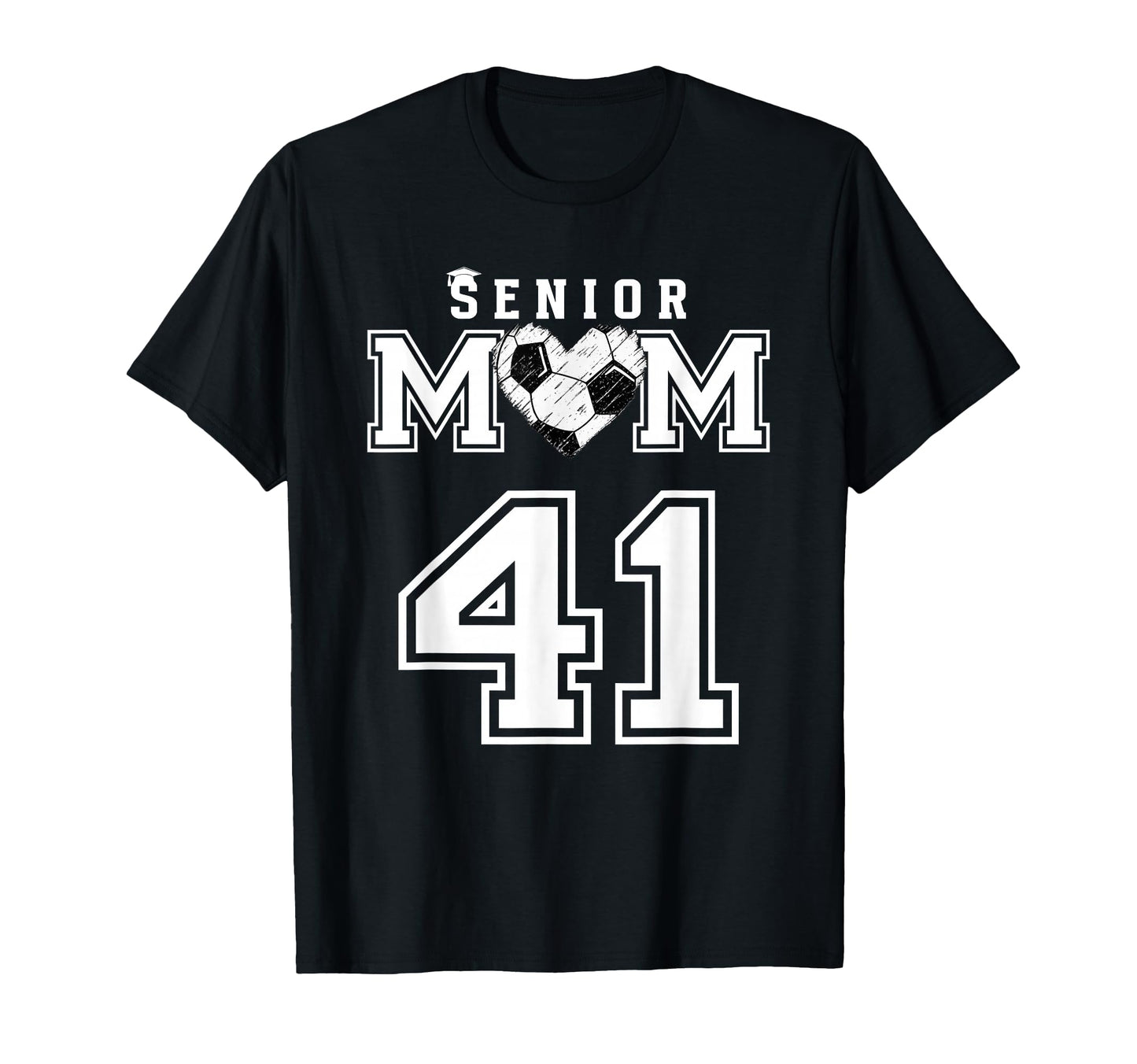 Proud Senior Soccer Mom Custom Jersey T-Shirt - Novelty Apparel Men Women - T-Shirt, Sweatshirt, Hoodie