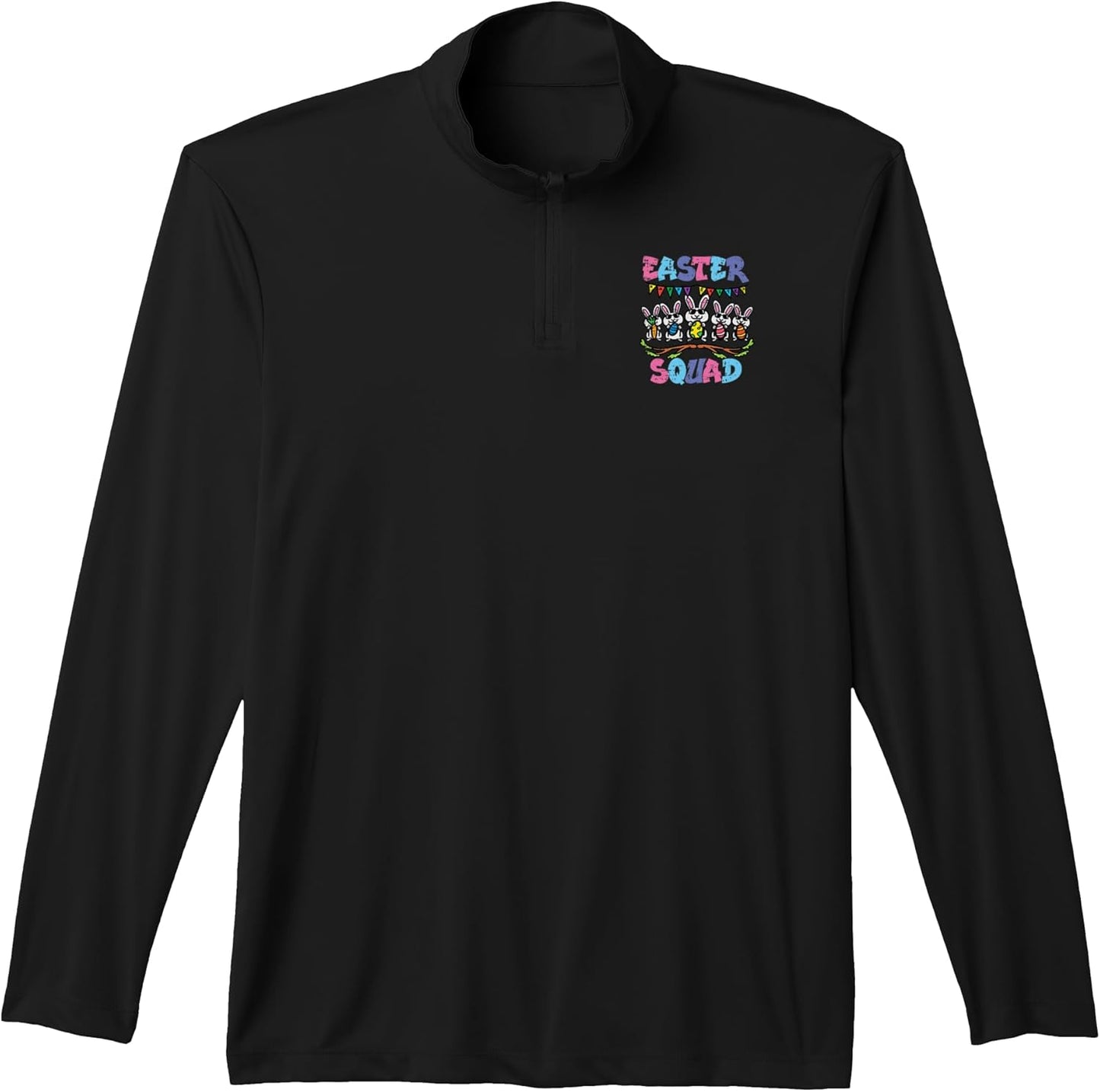 Easter Squad Bunnies Family Matching Men Women Kids Youth Performance Quarter-Zip Top Unisex T-shirt, Sweatshirt, Hoodie, Long Sleeve Tee - T-Shirt, Sweatshirt, Hoodie