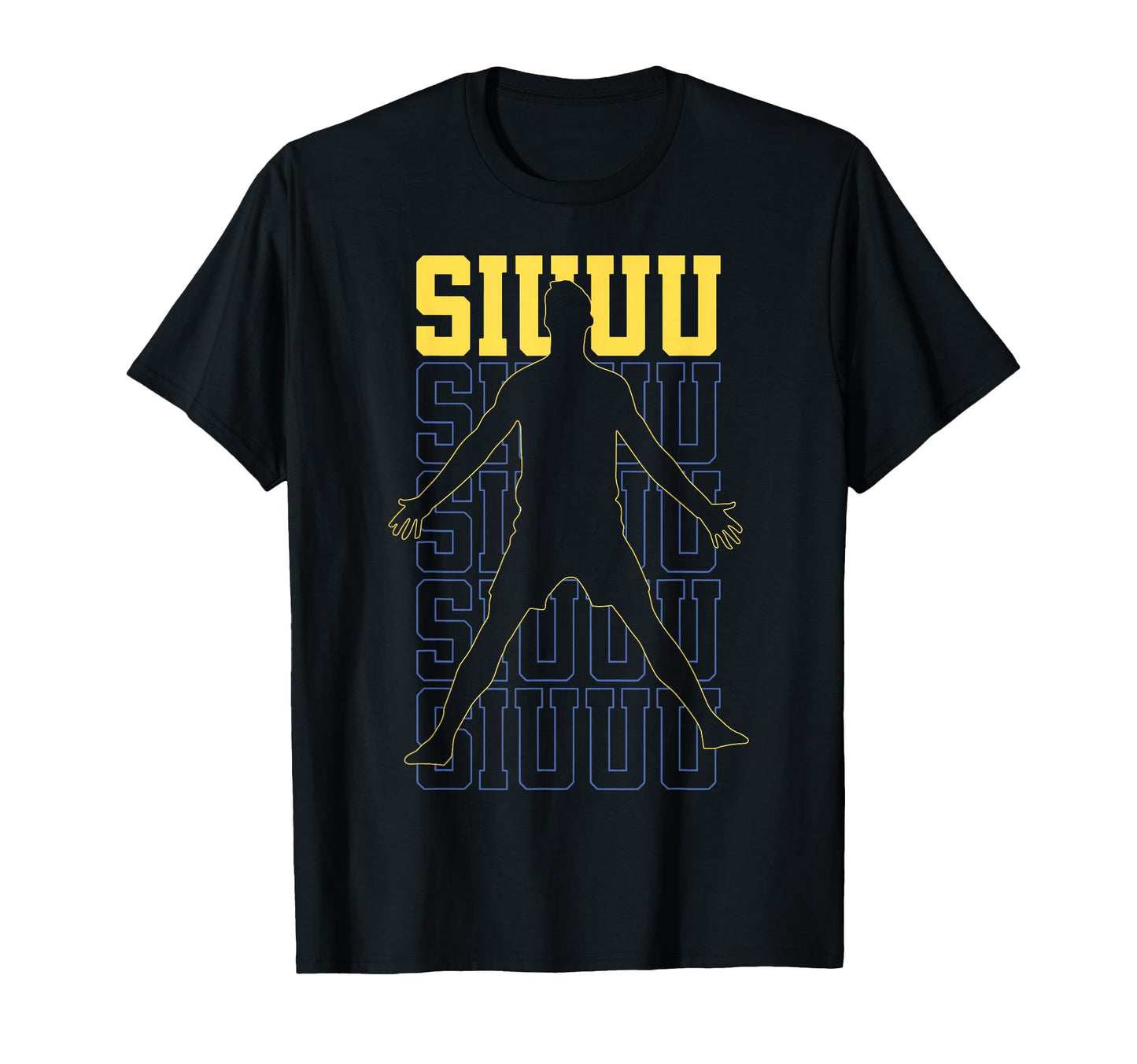 Siuuu Funny Soccer Football Soccer T-Shirt - Aesthetic Graphic Unisex - T-Shirt, Sweatshirt, Hoodie