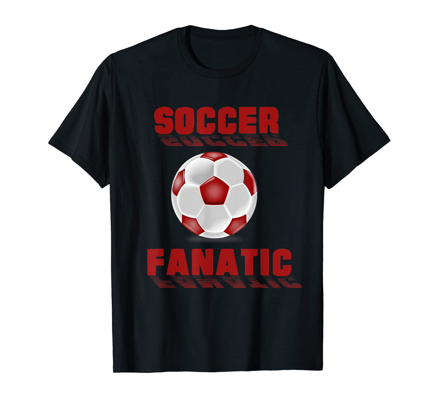 Soccer Futbol Fanatic T-Shirt - Custom Art Print Unisex - T-Shirt, Sweatshirt, Hoodie