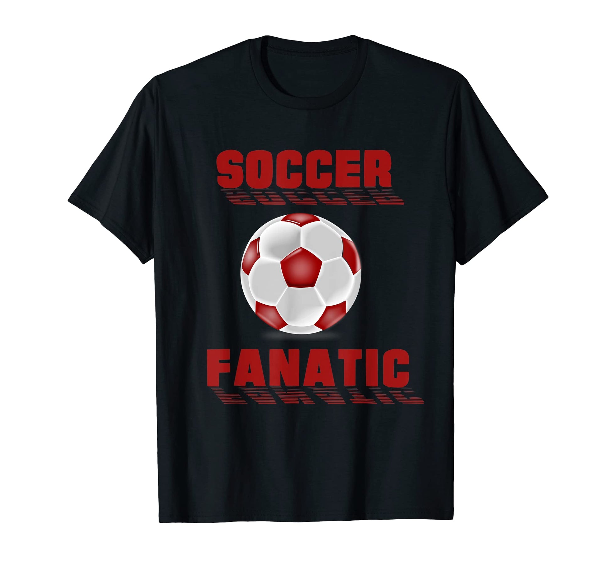 Soccer Futbol Fanatic T-Shirt - Custom Art Print Unisex - T-Shirt, Sweatshirt, Hoodie